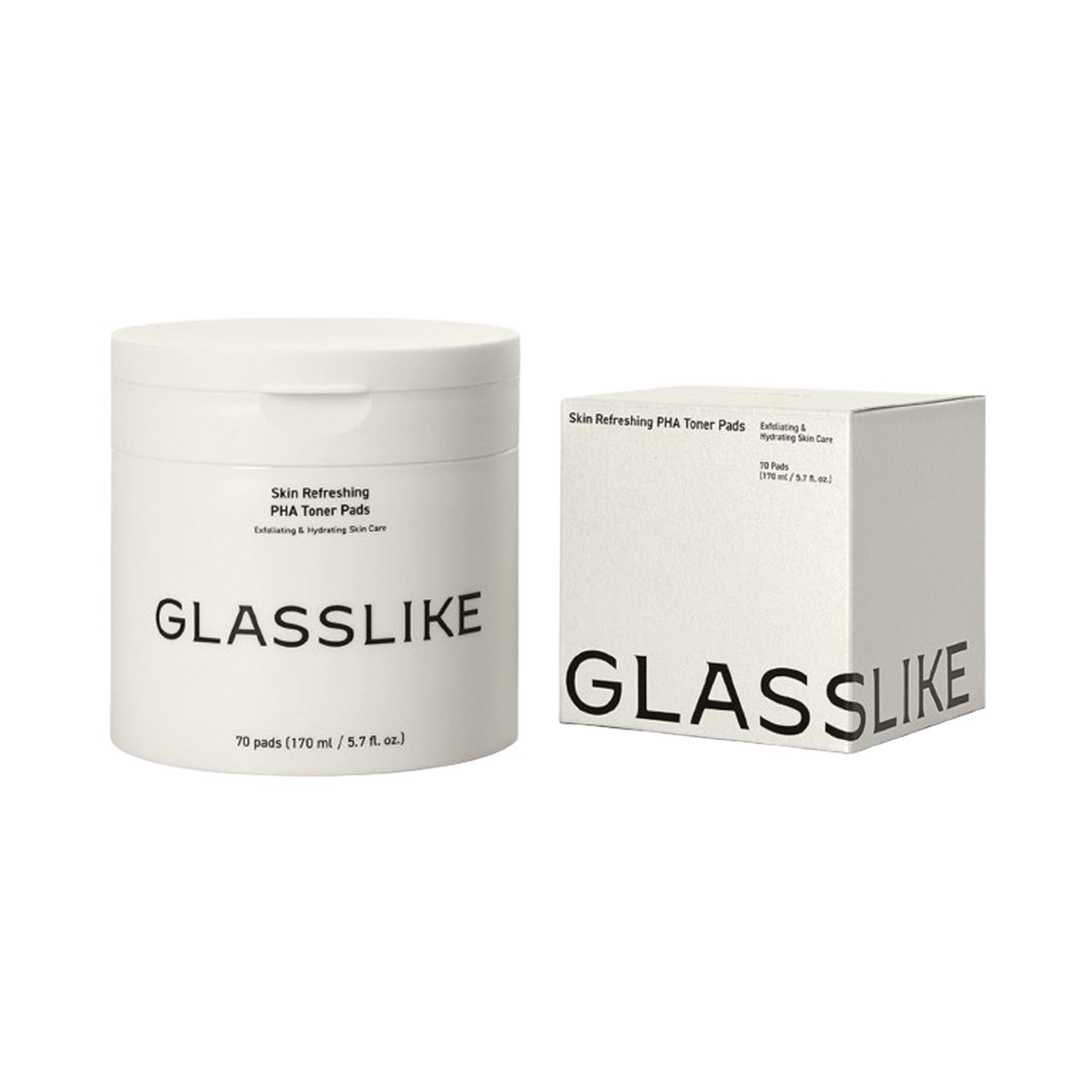 LG PraL Glasslike Skin Refreshing PHA Toner Pad 170ml (70pads)