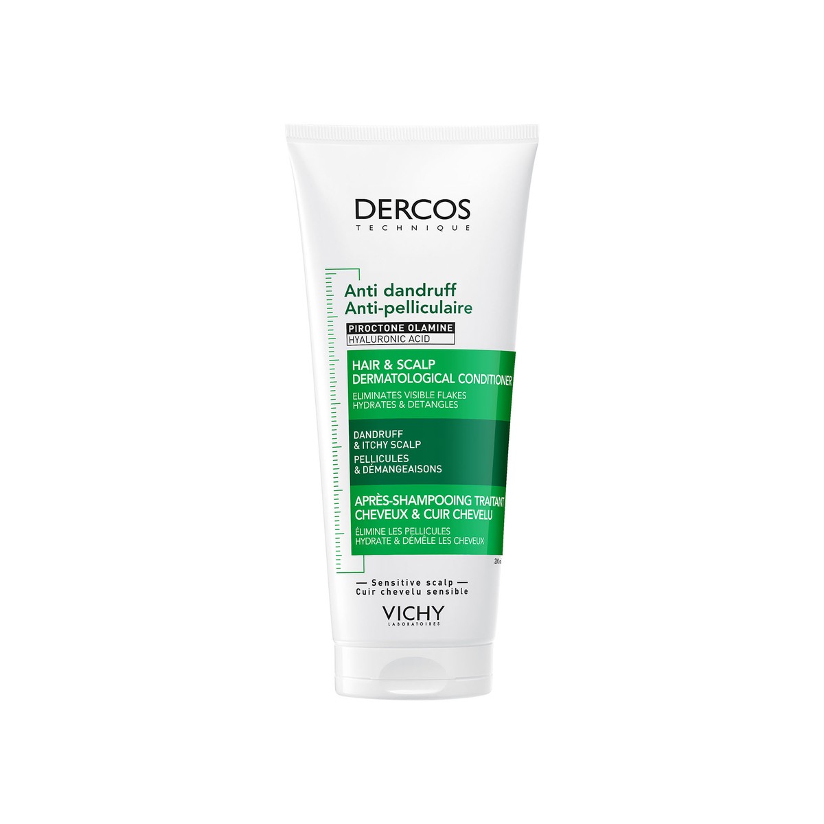 Vichy Dercos Hair Scalp Dermatological Conditioner 200ml