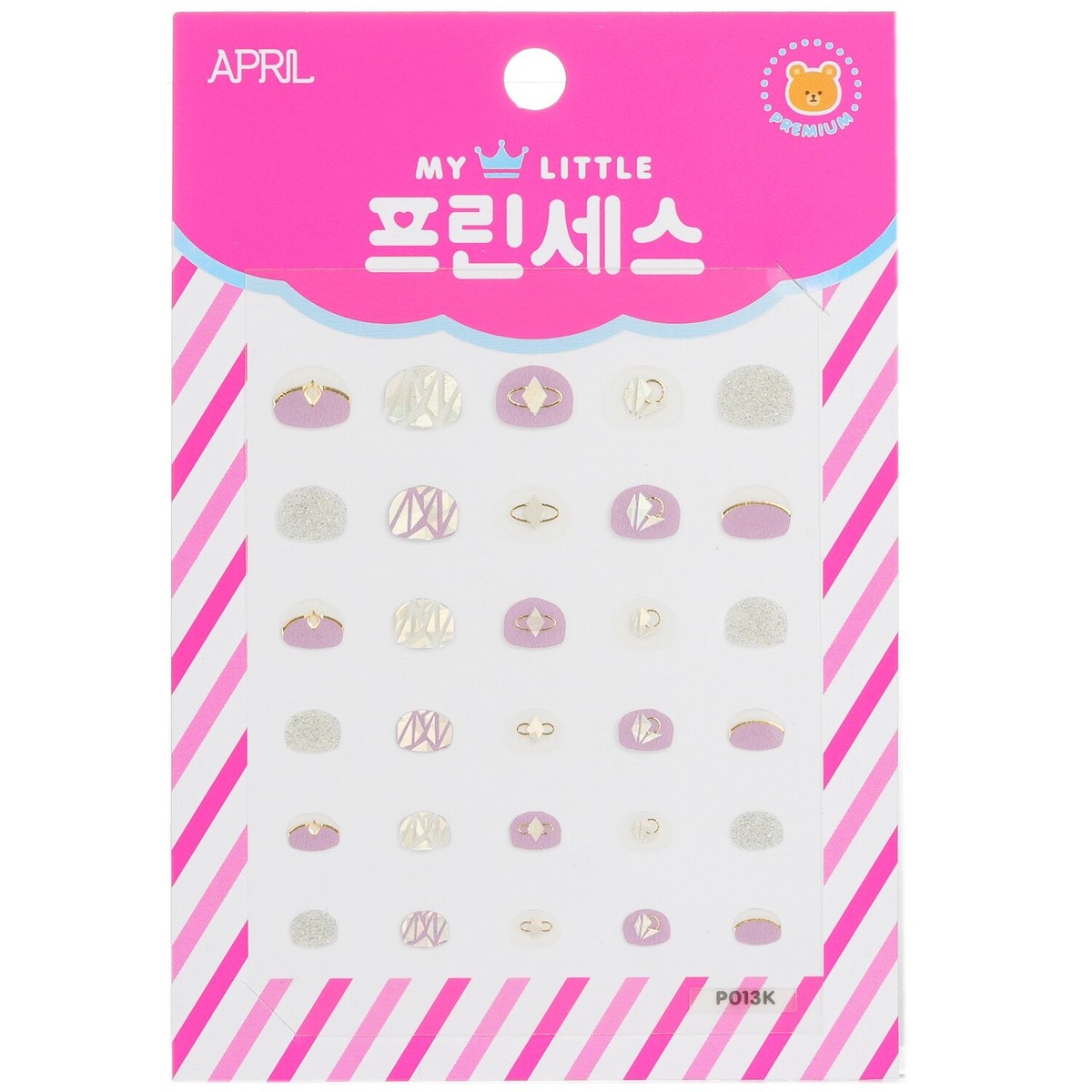April Korea Princess Kids Nail Sticker - P013K 1pack