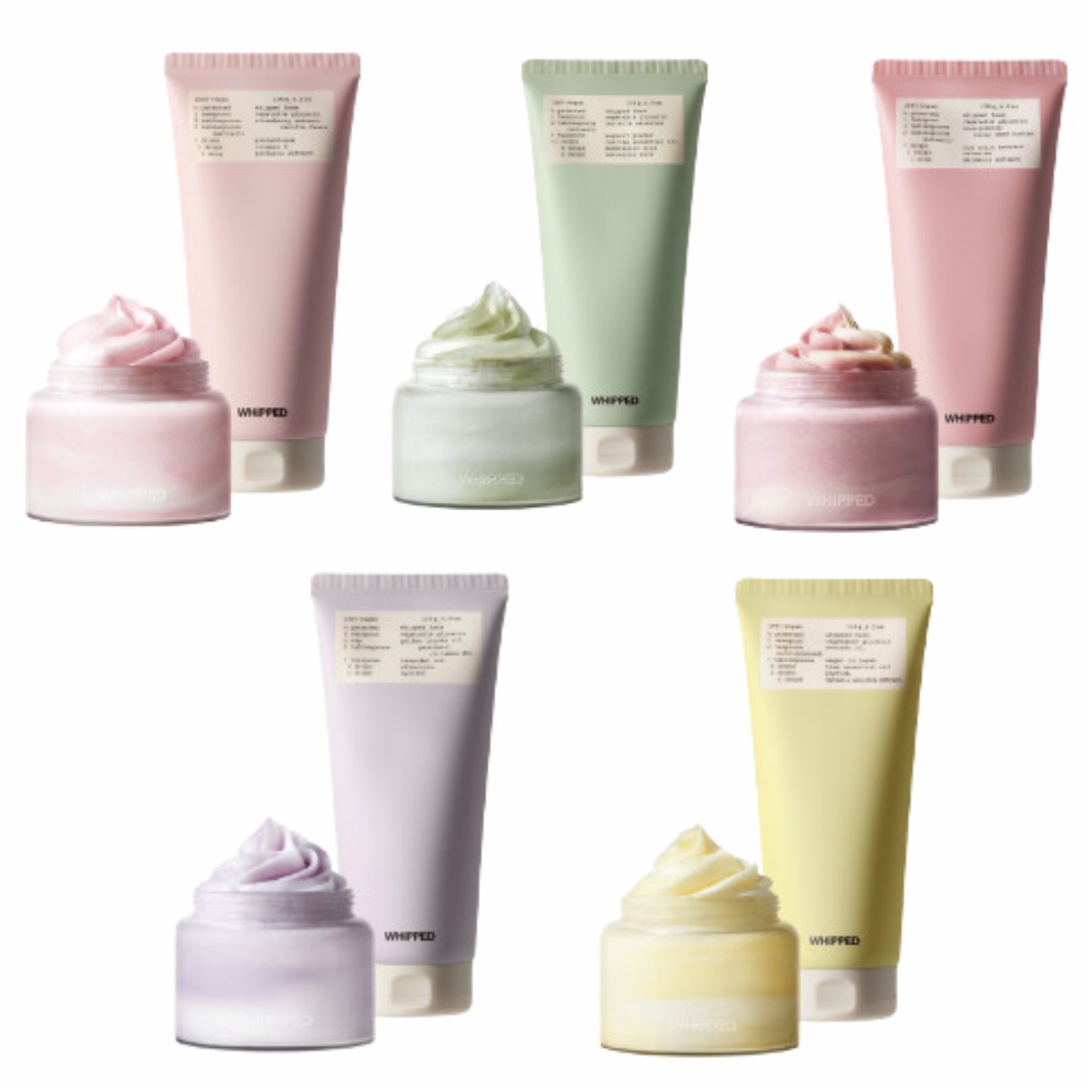 WHIPPED Vegan Pack Cleanser 80g120ml