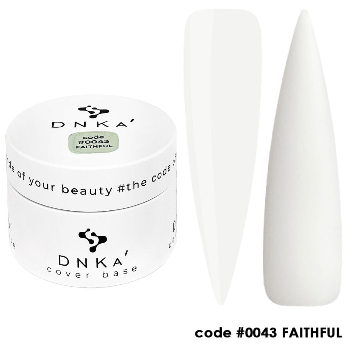 0043 DNKa Cover Base Faithful - 30 ml