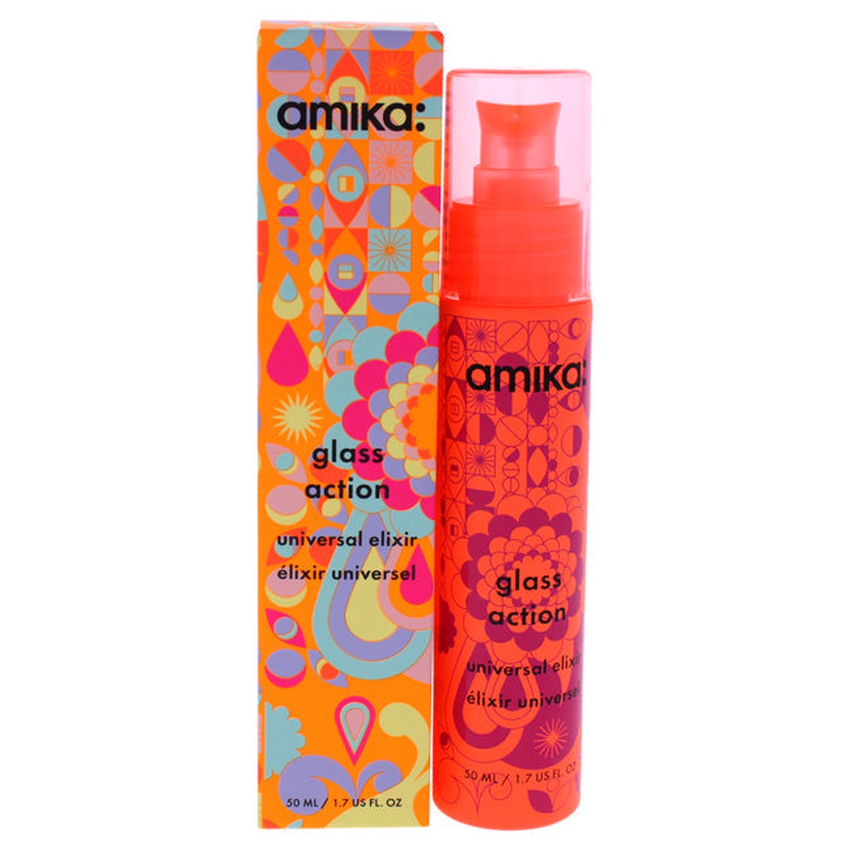 Amika Glass Action Universal Elixir by Amika for Unisex - 17 oz Hair Oil