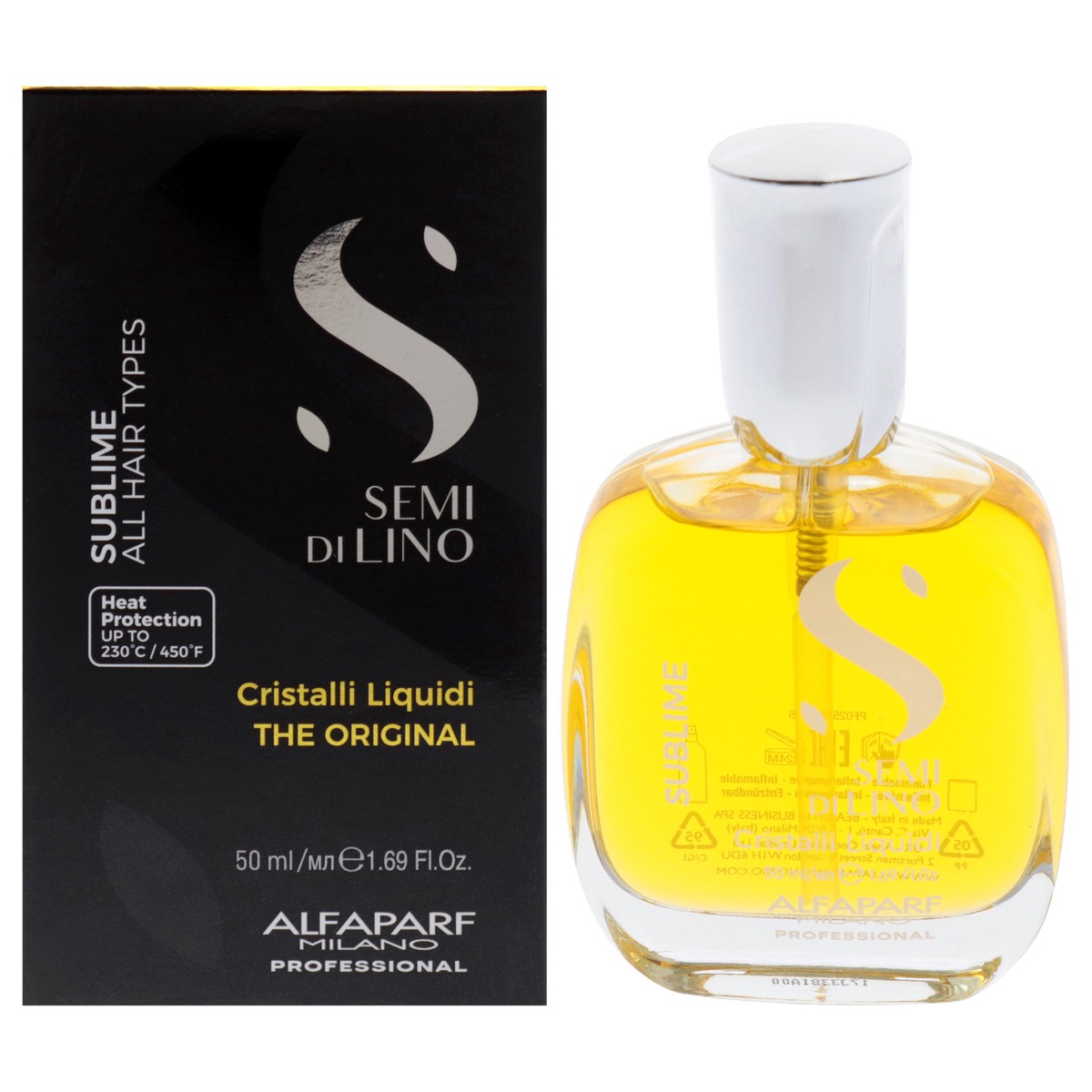 Alfaparf Milano Semi Di Lino Sublime Cristalli Liquidi The Original by Alfaparf Milano for Unisex - 169 oz Treatment