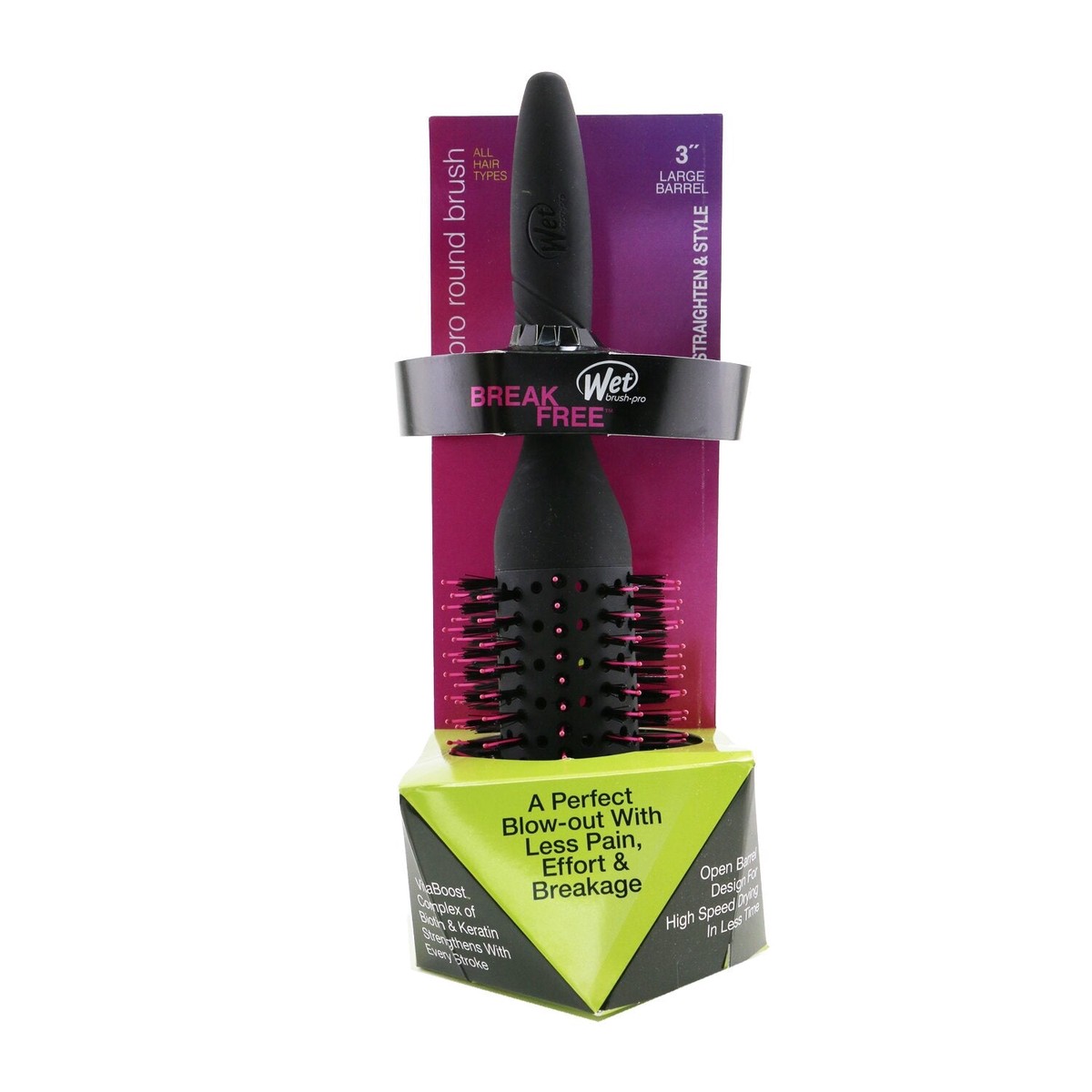 Wet Brush Pro Fast Dry Round Brush - 3 Circle (All Hair Types) 1pc
