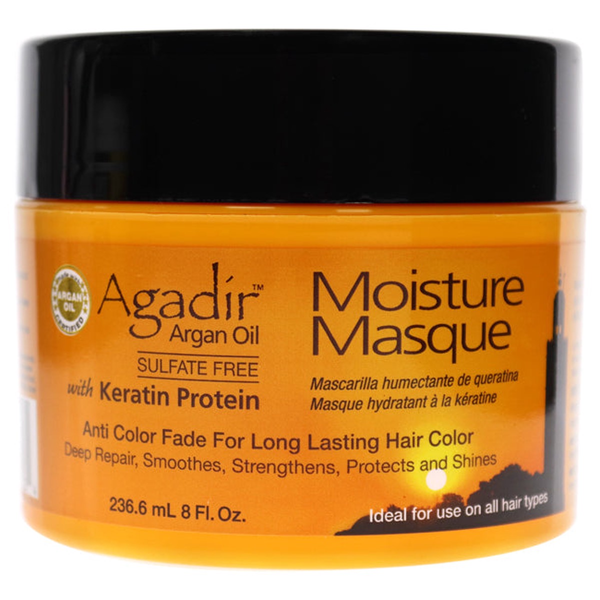Agadir Argan Oil Moisture Masque by Agadir for Unisex - 8 oz Masque