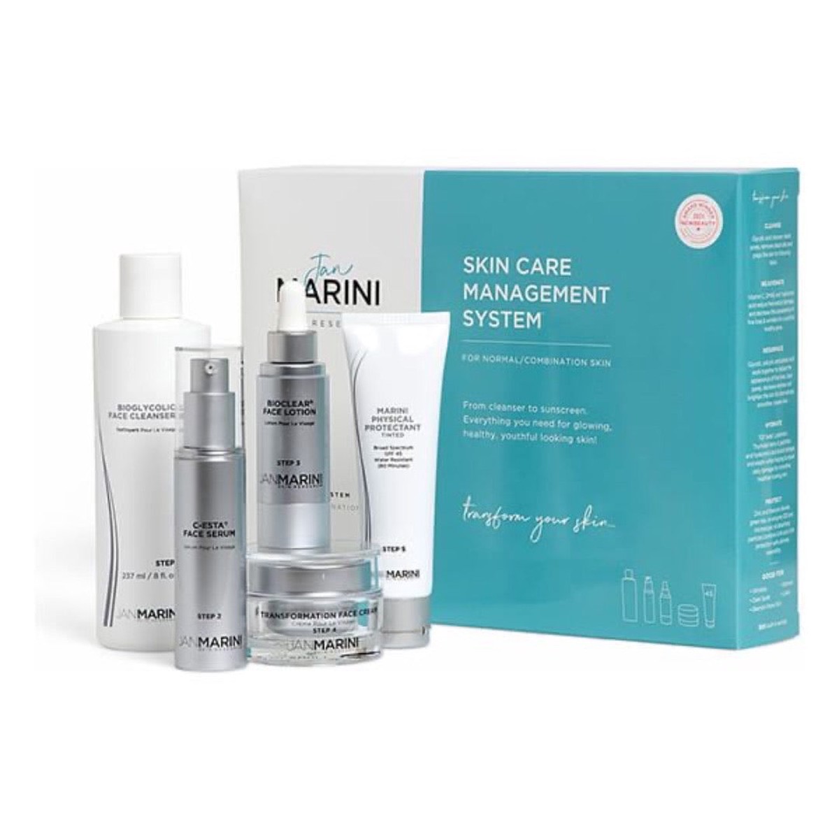 Jan Marini - 5-Step Skin Care Management System Normal Combination Kit SPF 45
