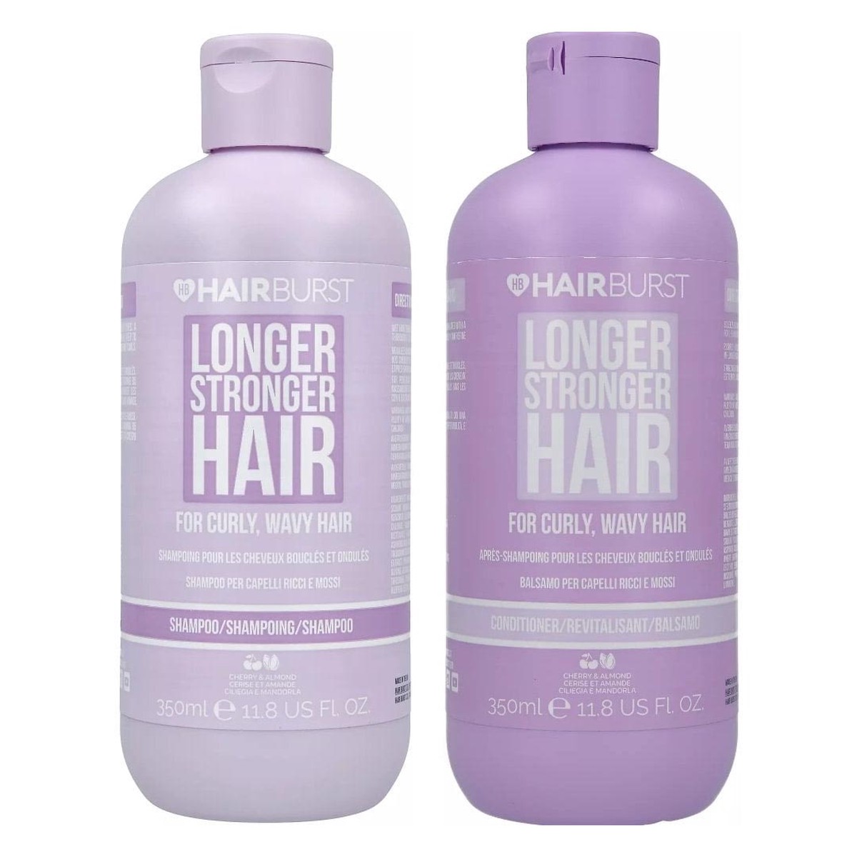 Hairburst Shampoo Conditioner For Curly Wavy Hair