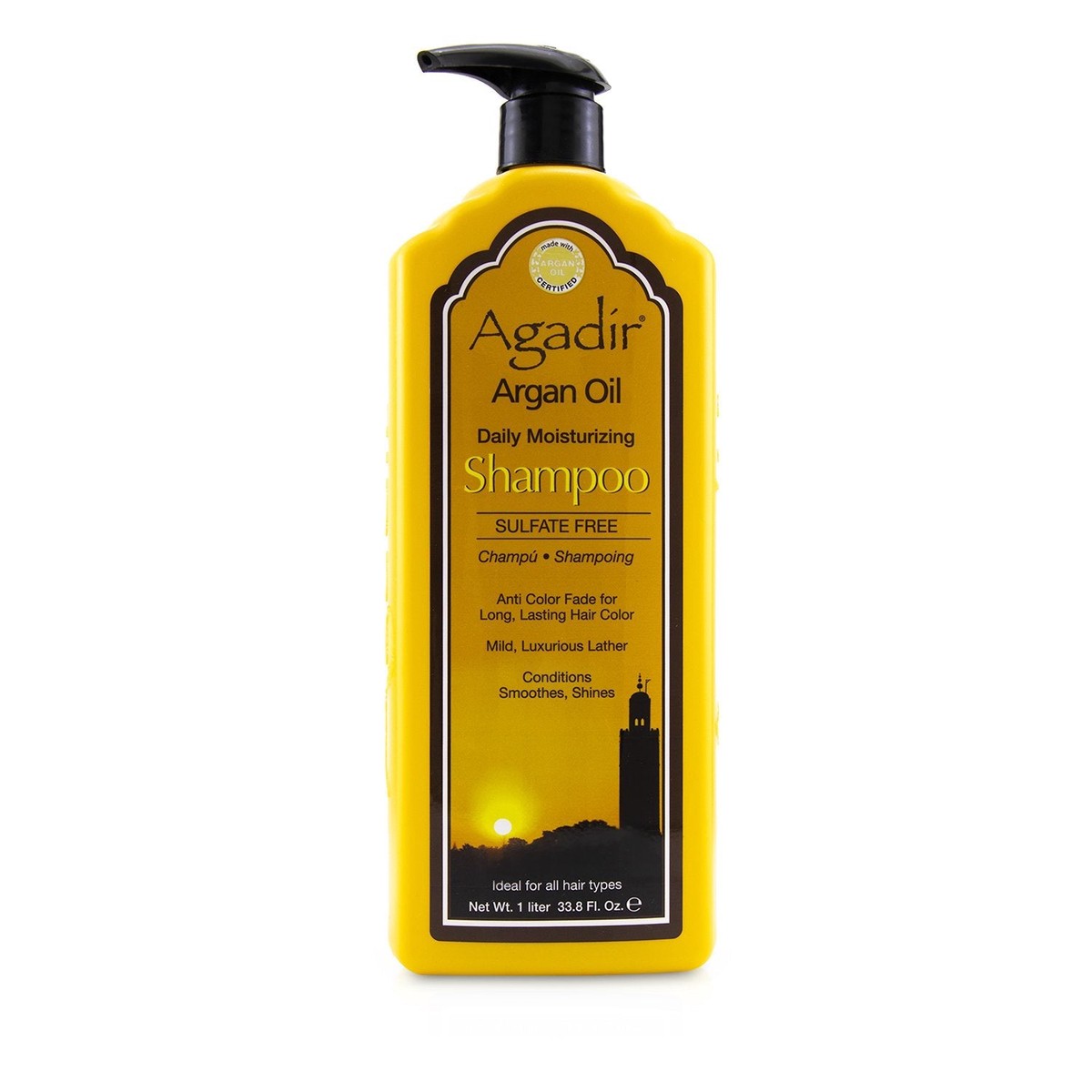 Agadir Argan Oil Daily Moisturizing Shampoo (For All Hair Types) 1000ml338oz