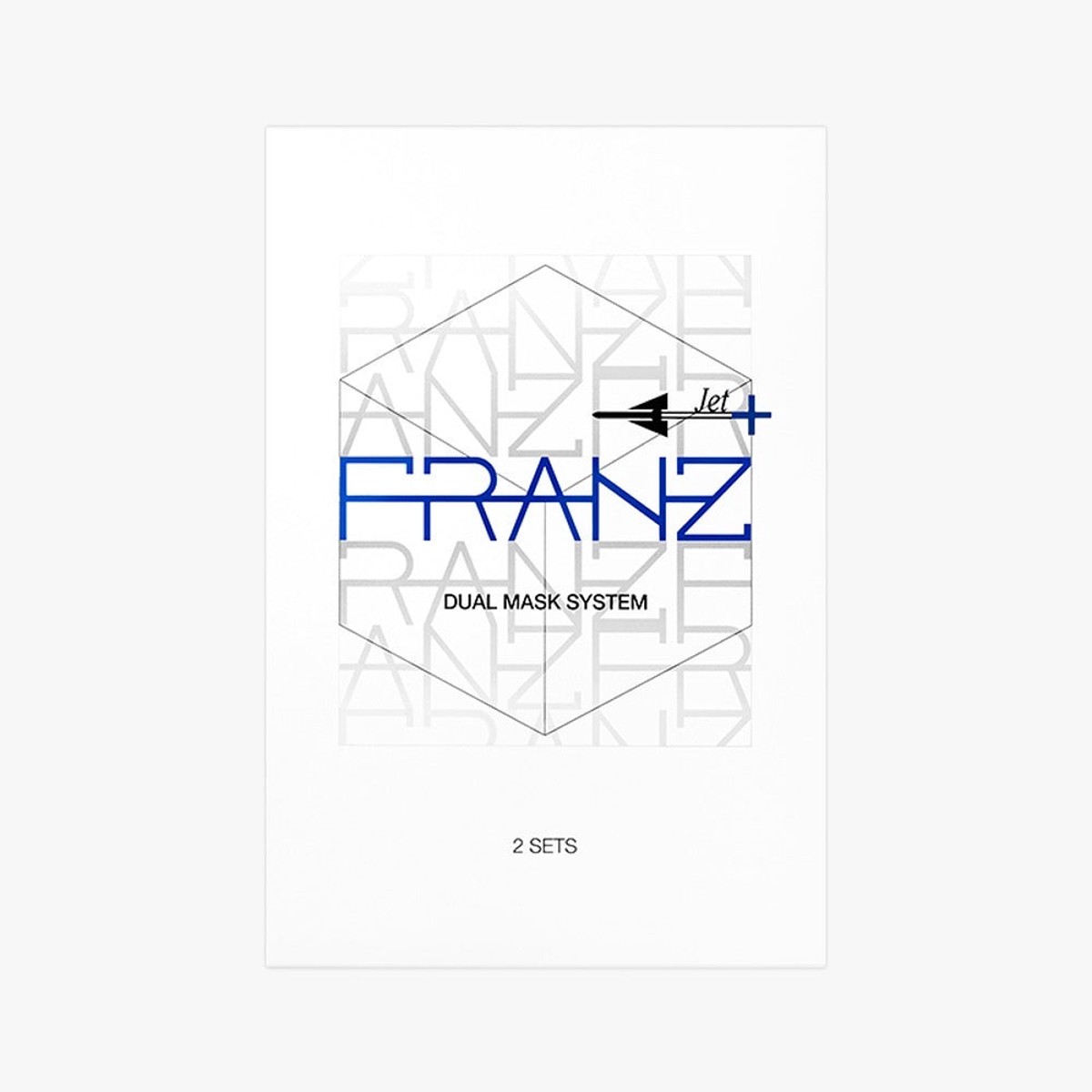 FRANZ Jet Plus Microcurrent Facial Dual Mask 25ml 2pack