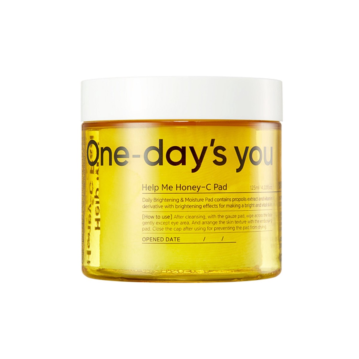 One-days you Help Me Honey-C Pad 125ml (60pads)