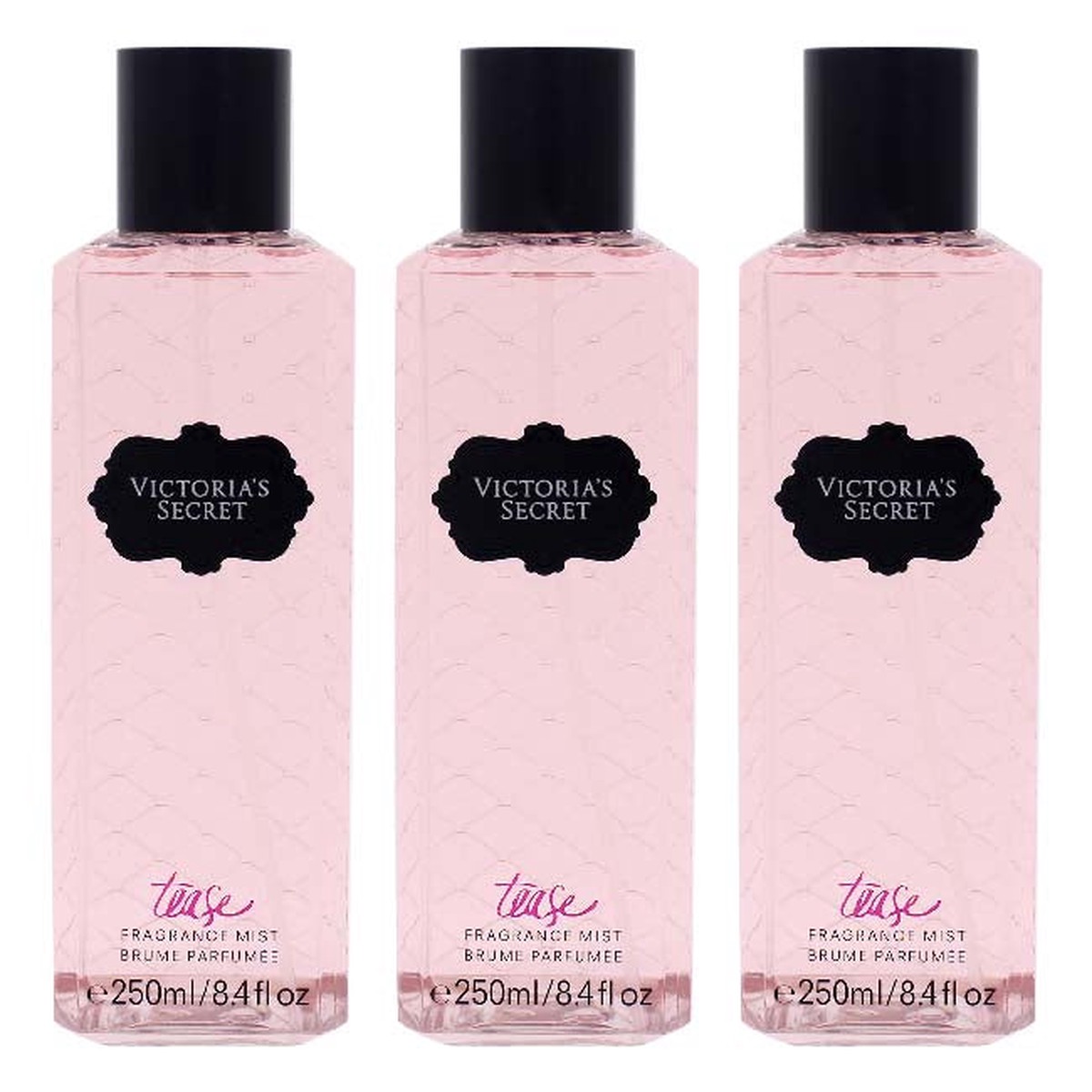 Victorias Secret Tease by Victorias Secret for Women - 84 oz Fragrance Mist - Pack of 3
