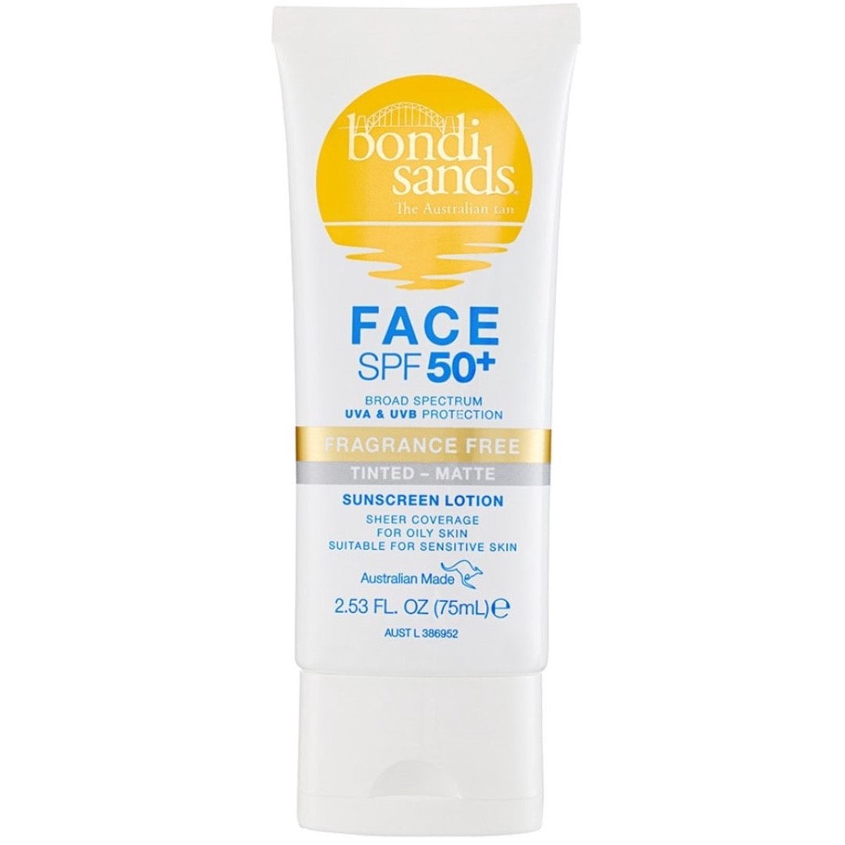 Bondi Sands SPF50 Matte Tinted Face Lotion 75ml