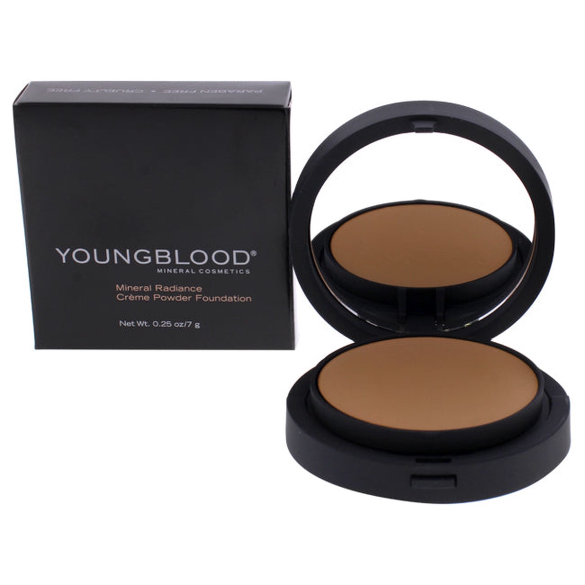 Youngblood Mineral Radiance Creme Powder Foundation - Tawnee by Youngblood for Women - 025 oz Foundation