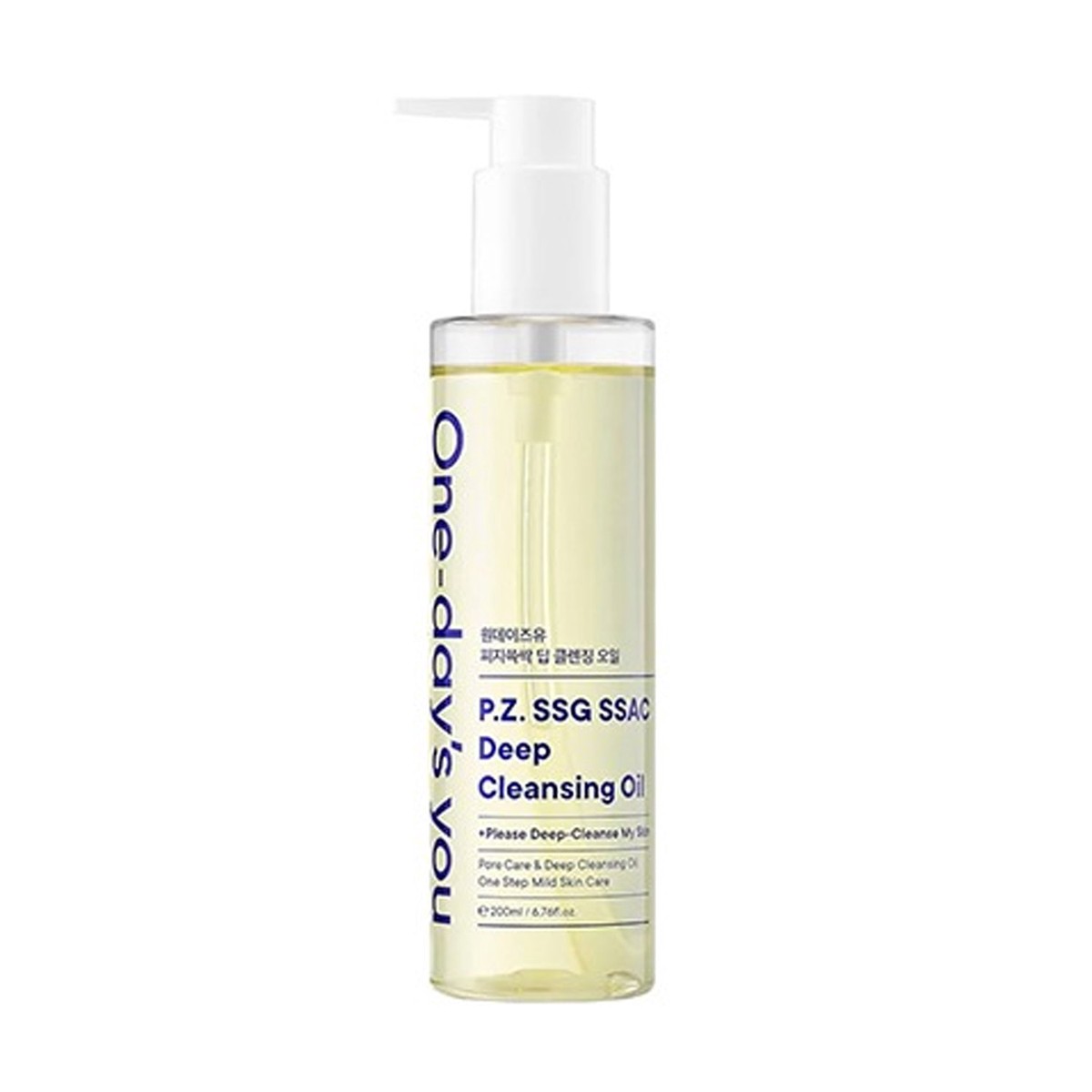 One-days you PZ SSG SSAG Deep Cleansing Oil 200ml