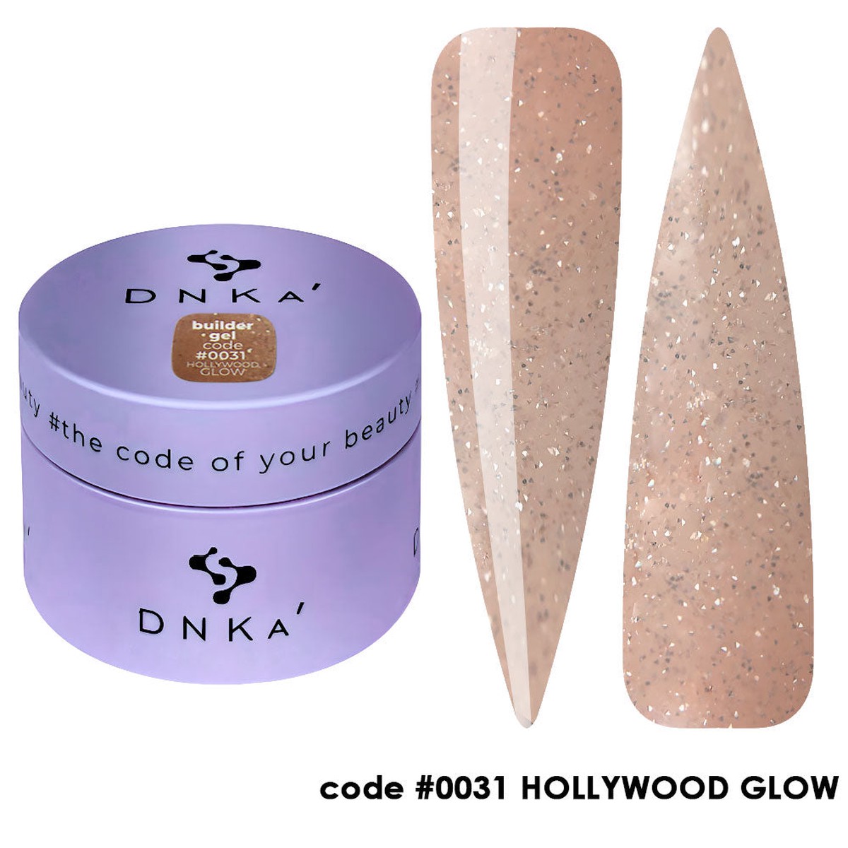 0031 DNKa Builder Gel Hollywood Glow Collection - 30ml