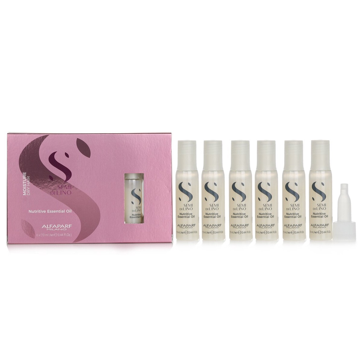 AlfaParf Semi Di Lino Moisture Nutritive Essential Oil (Dry Hair) (Unboxed) 6x13ml044oz