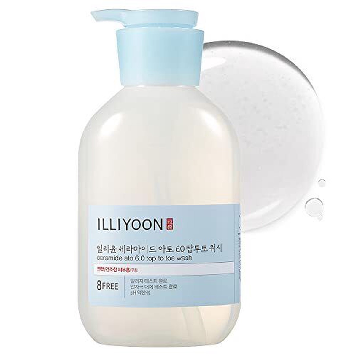 ILLIYOON Ceramide Ato 60 top to toe wash 500ml1000ml