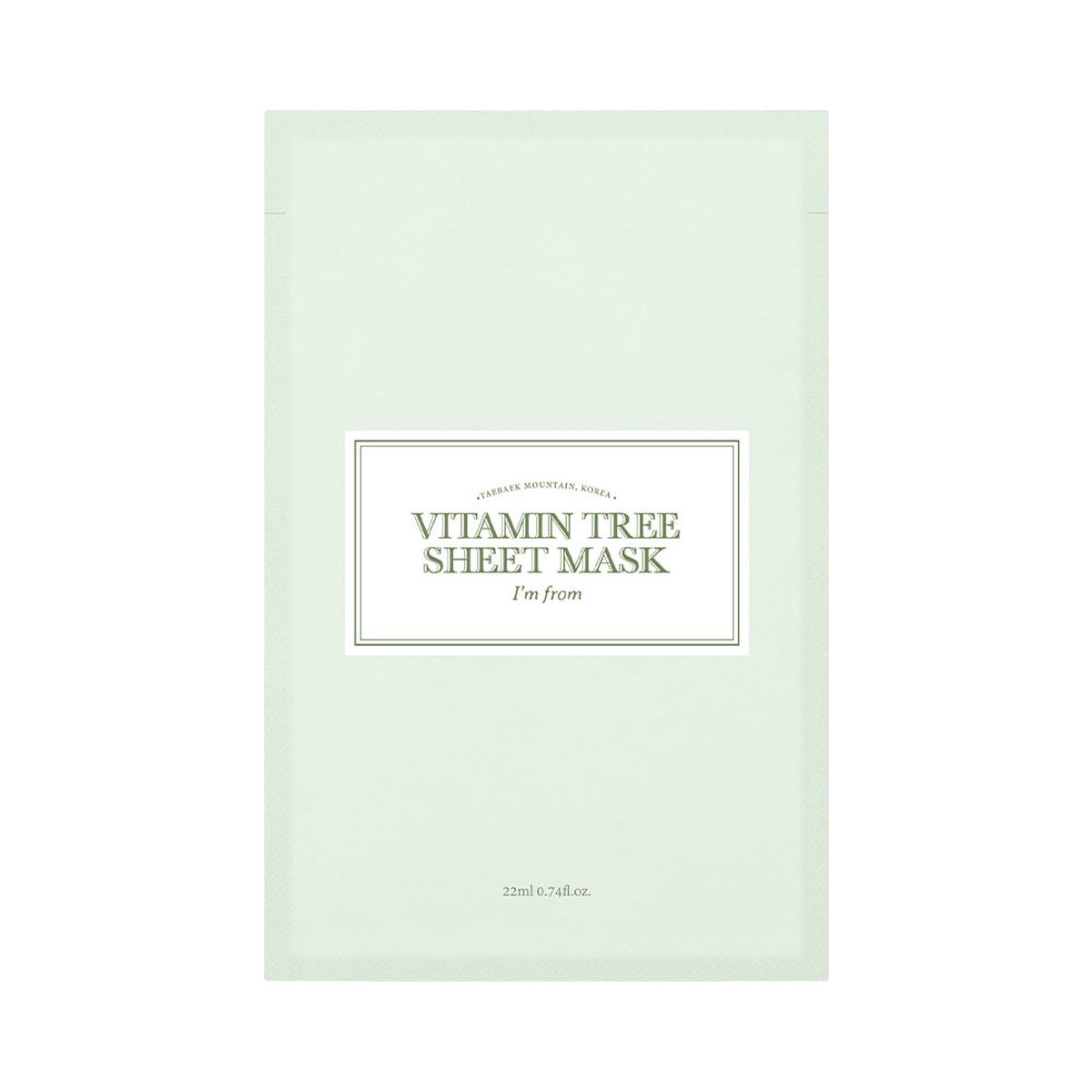 Im from Vitamin Tree Sheet Mask 5ea