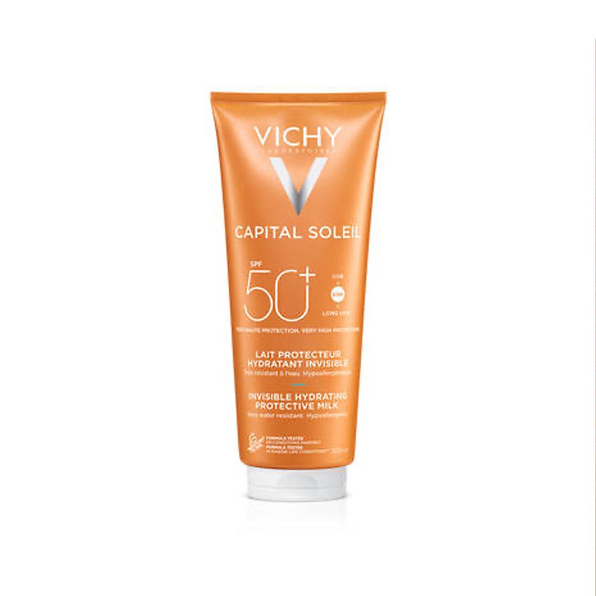 Vichy Capital Soleil Hydrating Fresh Sun Protection Milk SPF50 for Face Body 300ml