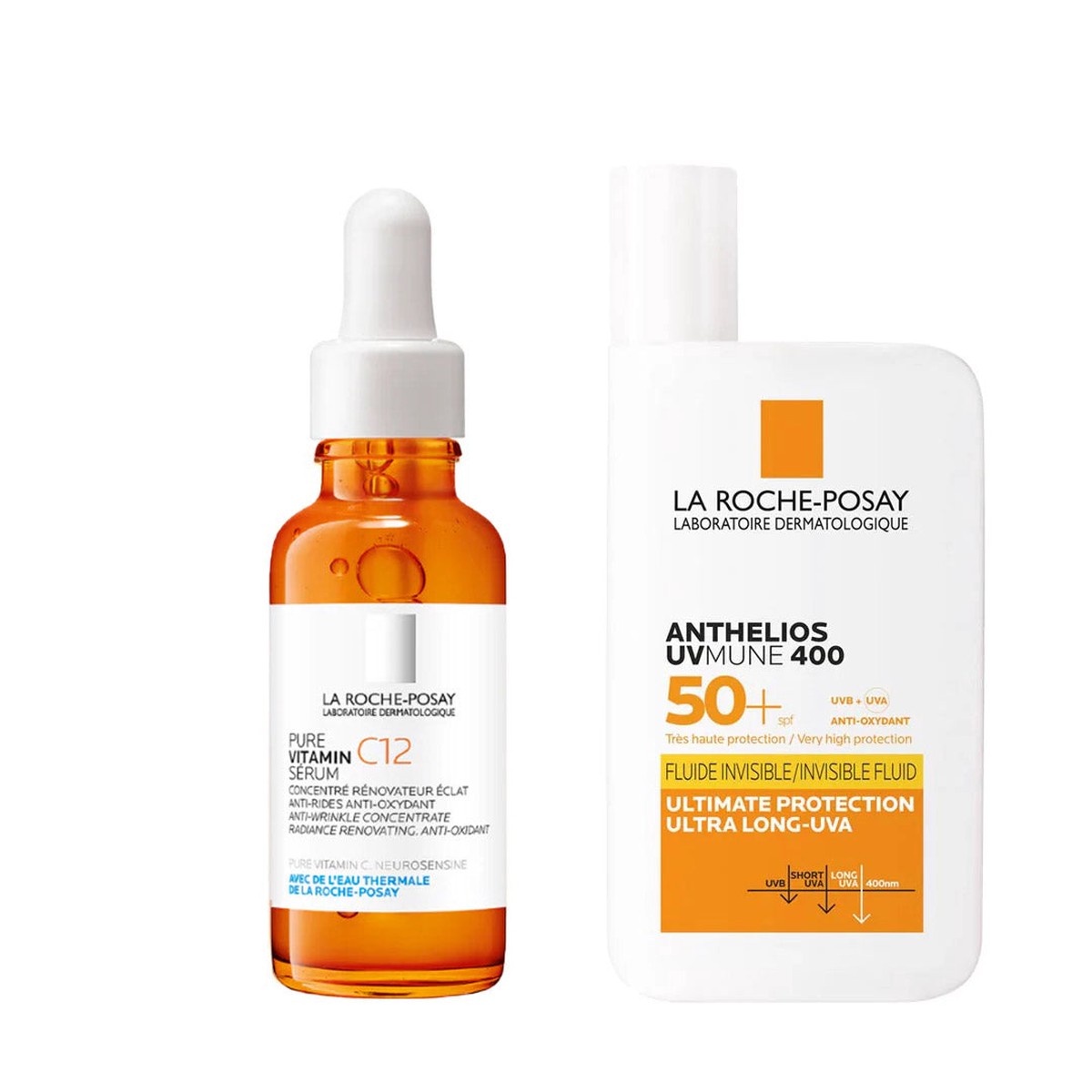 La Roche-Posay Daily Brighten Protect Set Antioxidant 12 Vitamin C Serum SPF50
