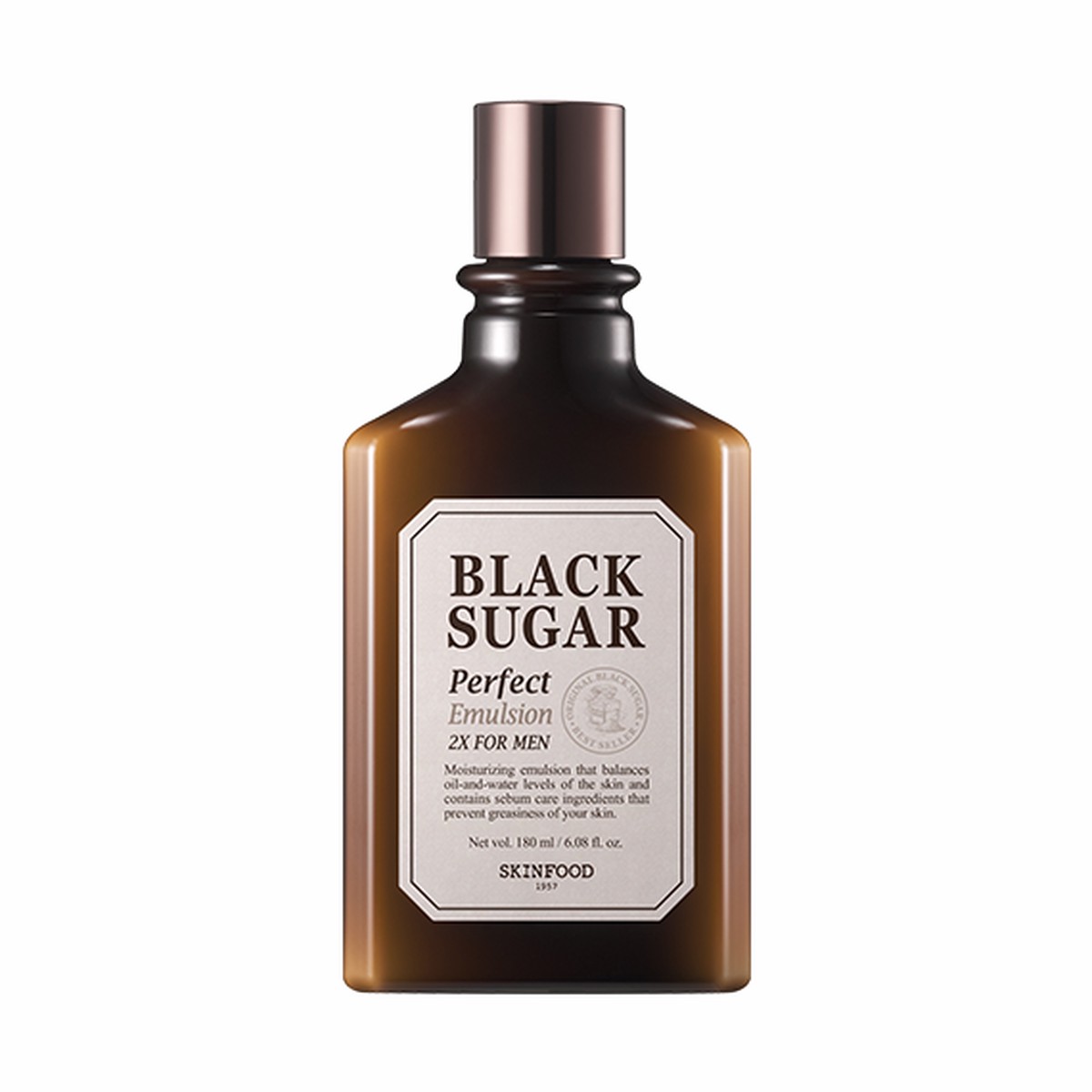 SKINFOOD Black Sugar Perfect Emulsion 2X For Men 180ml