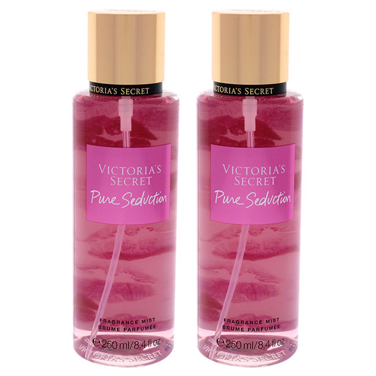 Victorias Secret Pure Seduction by Victorias Secret for Women - 84 oz Fragrance Mist - Pack of 2