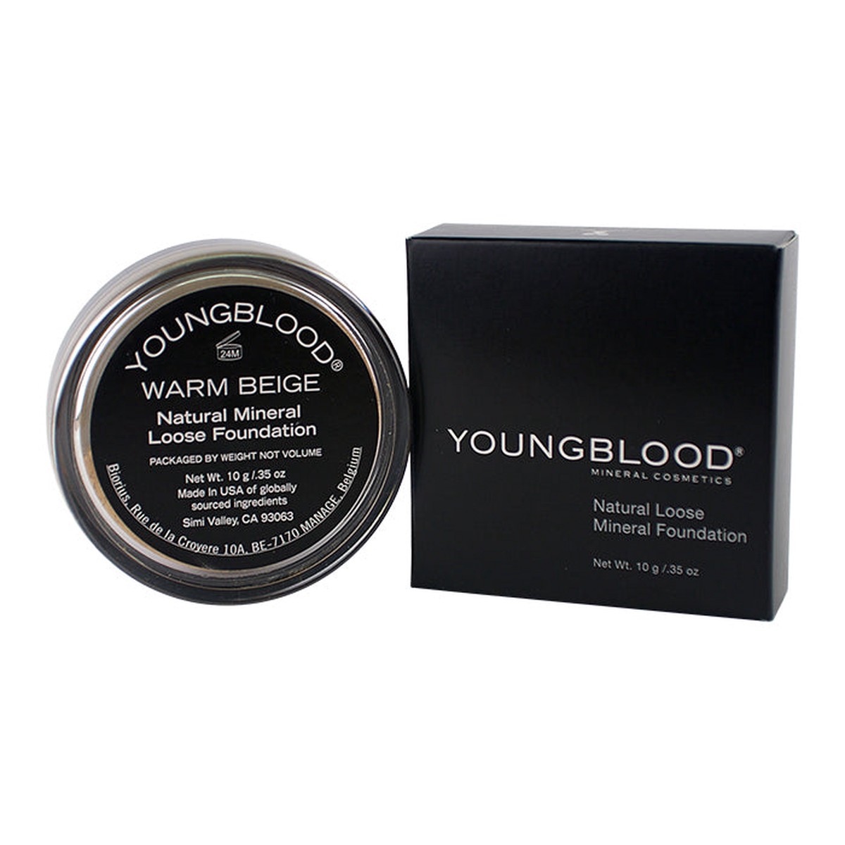 Youngblood Natural Loose Mineral Foundation - Warm Beige 10g035oz