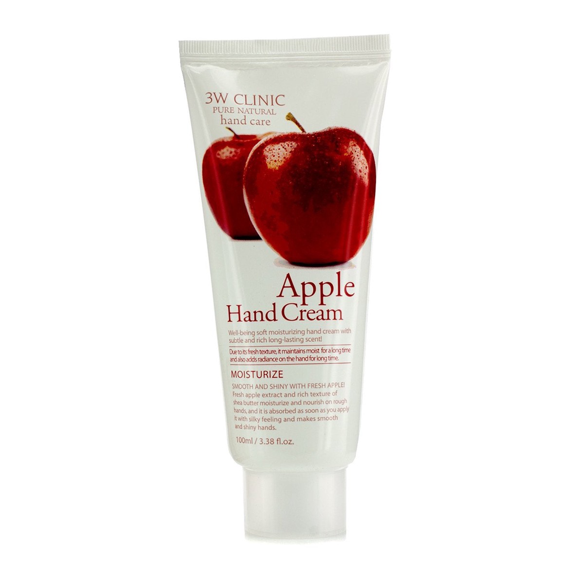 3W Clinic Hand Cream - Apple (Unboxed) 100ml338oz
