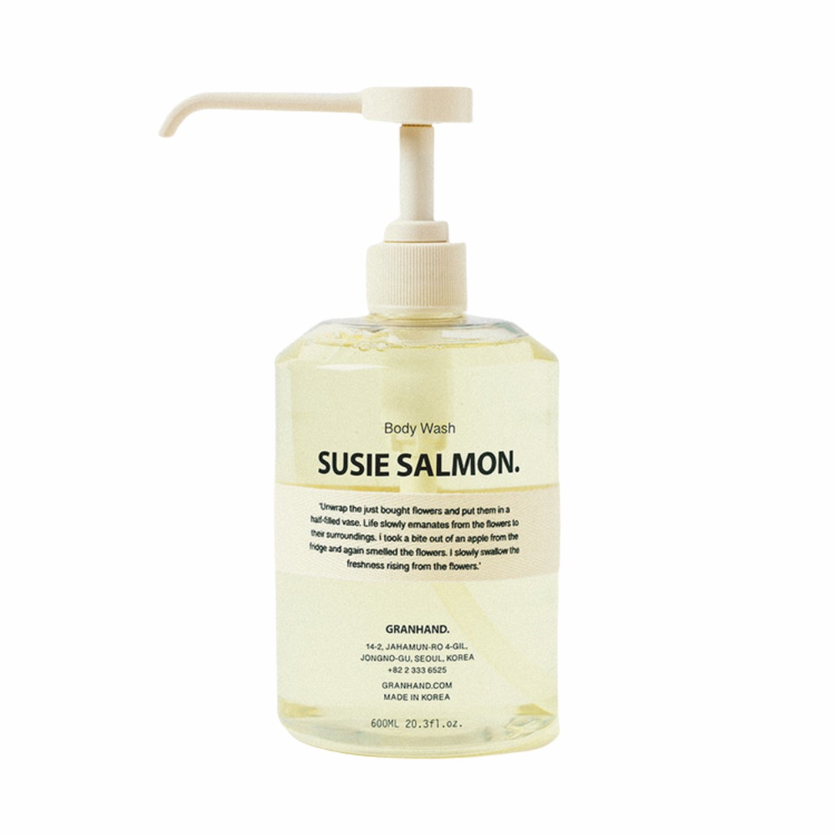 GRANHAND SUSIE SALMON Body Wash 600ml