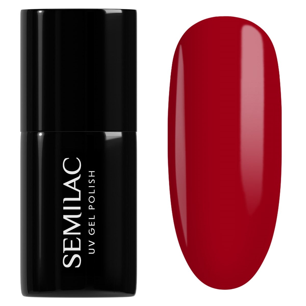 027 UV Hybrid Semilac Intense Red 7ml