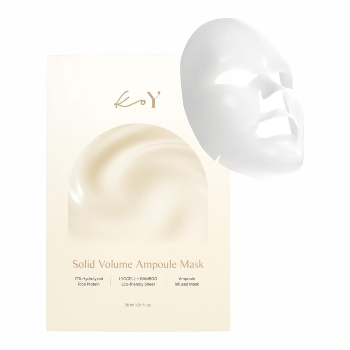 koy Solid Volume Ampoule Mask 1 Box 5 Sheets