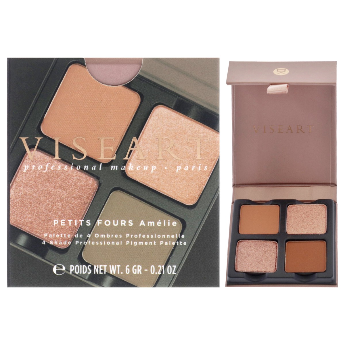 Viseart Paris Petits Fours Eyeshadow Palette - Amelie by Viseart Paris for Women - 021 oz Eye Shadow