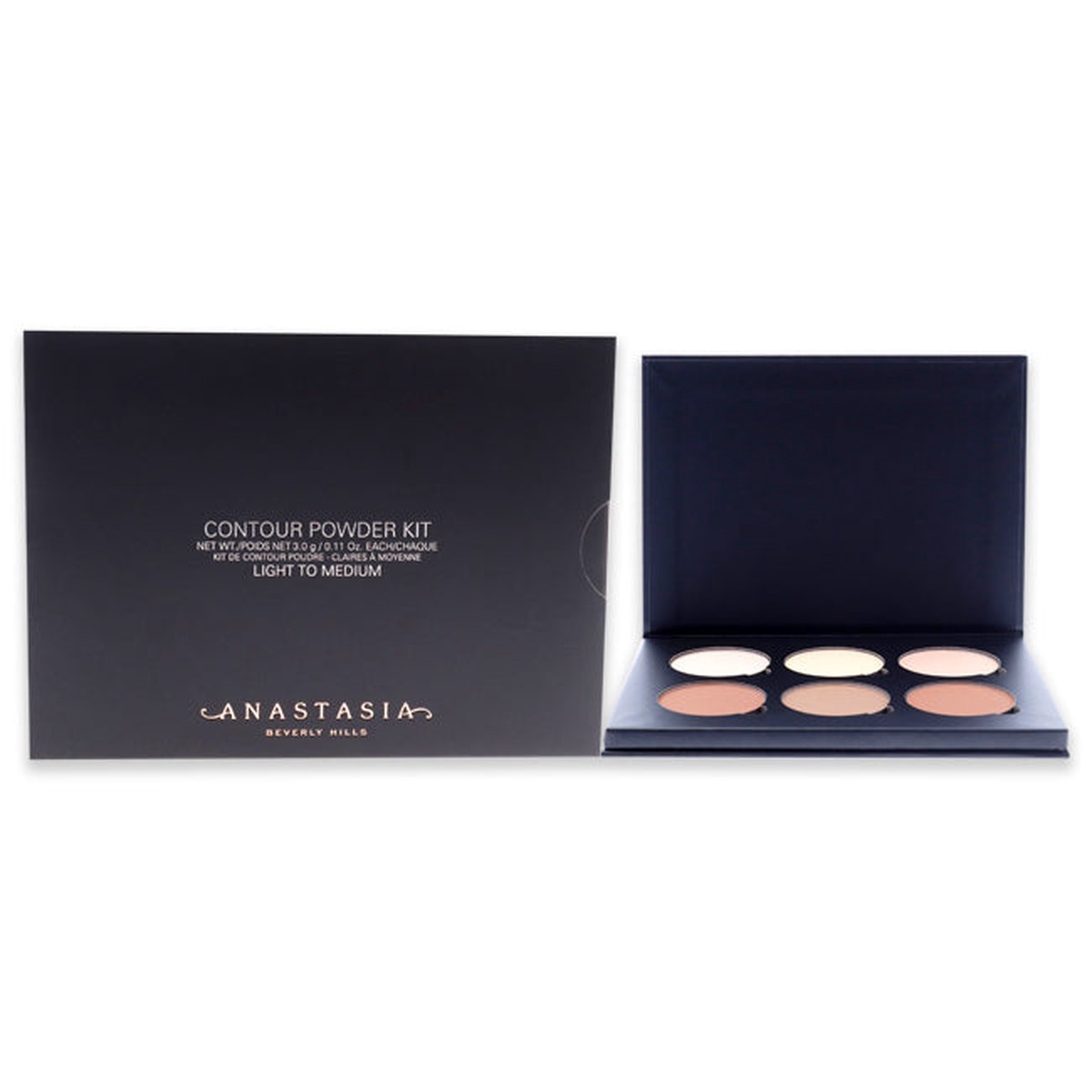 Anastasia Beverly Hills Contour Powder Kit - Light to Medium by Anastasia Beverly Hills for Women - 066 oz Contour