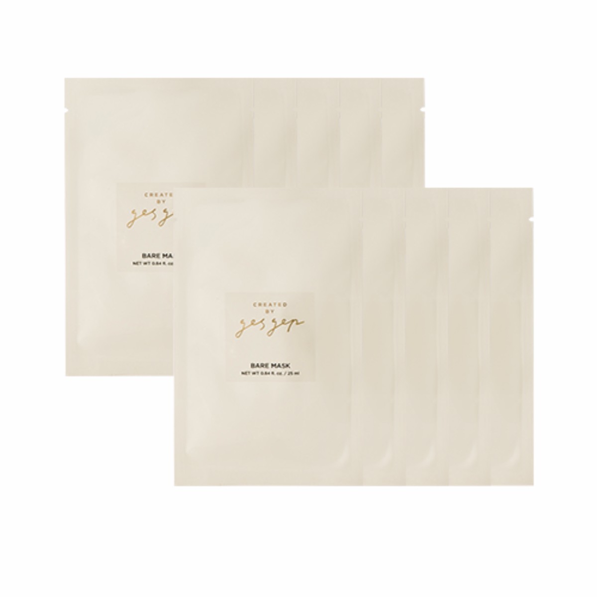 Gesgep Bare Mask 10 Sheets x 25ml