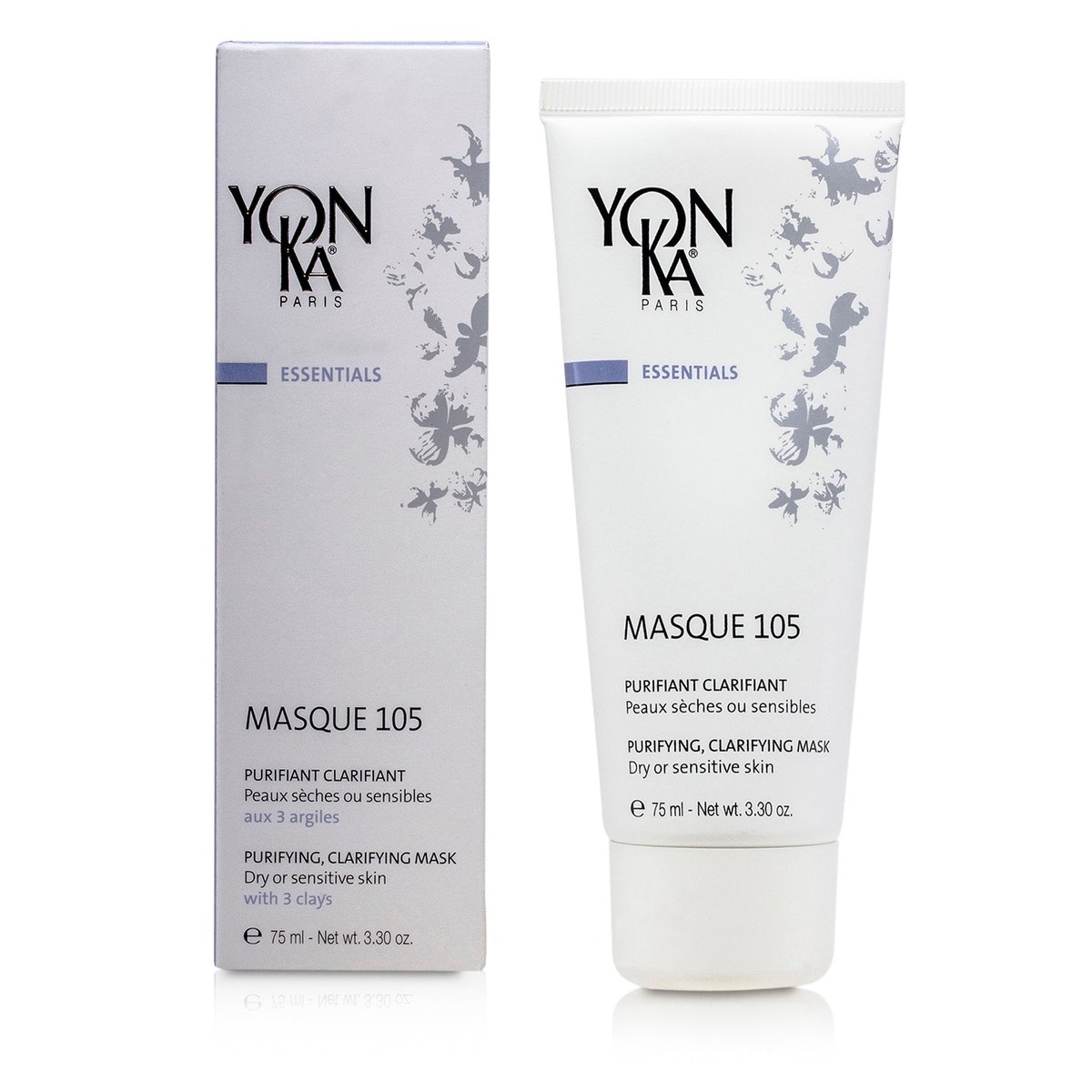 Yonka Essentials Masque 105 - Purifying Clarifying Mask (Dry Or Sensitive Skin) 75ml33oz
