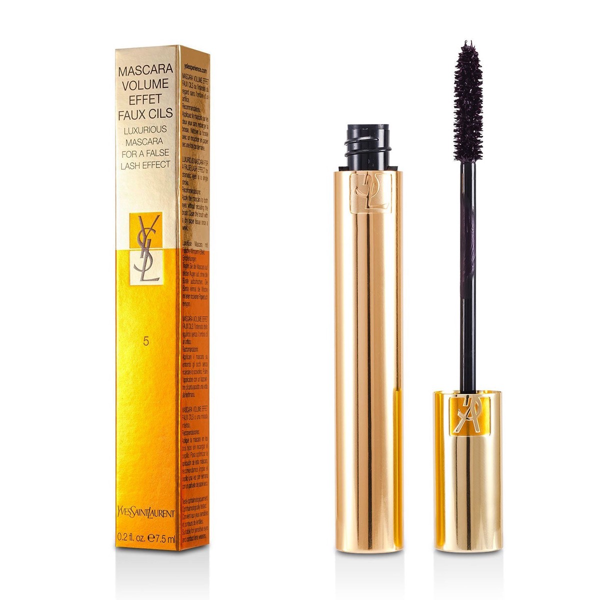 Yves Saint Laurent Mascara Volume Effet Faux Cils (Luxurious Mascara) - 05 Burgundy 75ml025oz