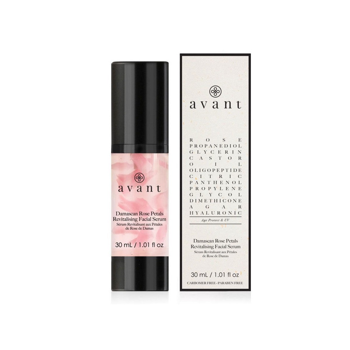 Avant Skincare Damascan Rose Petals Revitalising Facial Serum
