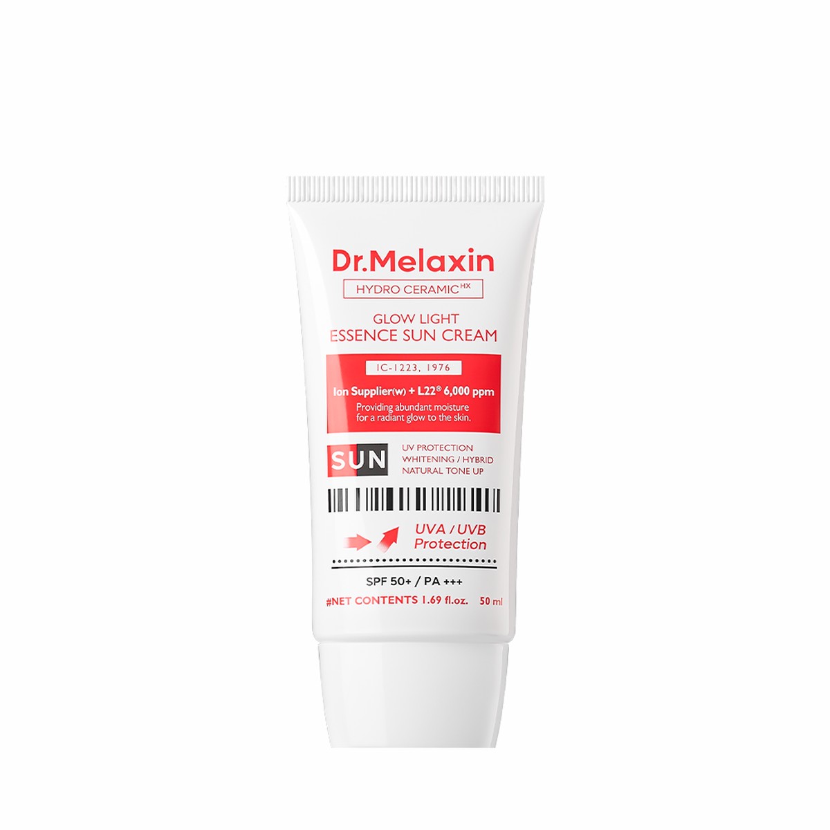DrMelaxin Hydro Ceramic Glow Light Essence Sun Cream 50ml