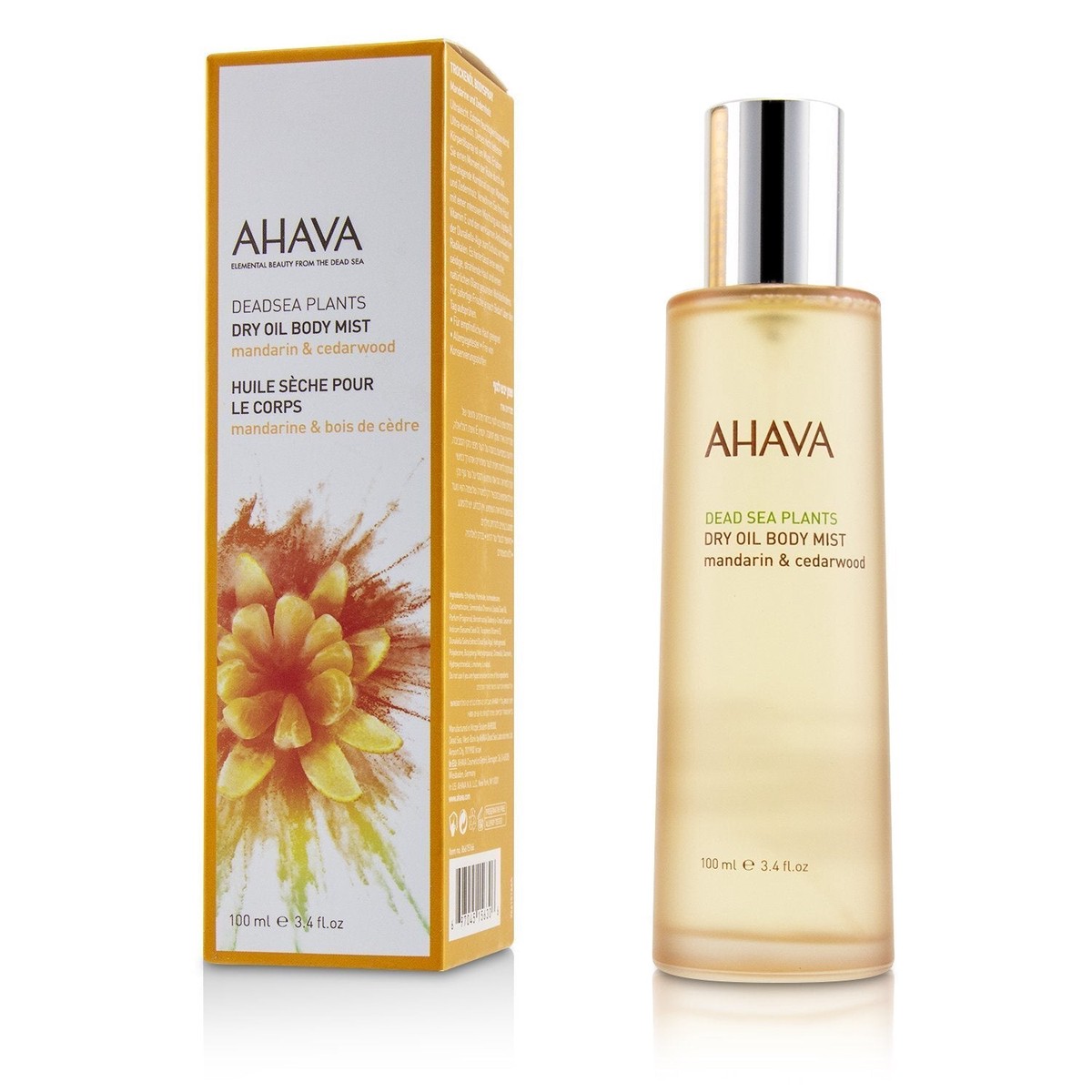 Ahava Deadsea Plants Dry Oil Body Mist - Mandarin Cedarwood 100ml34oz