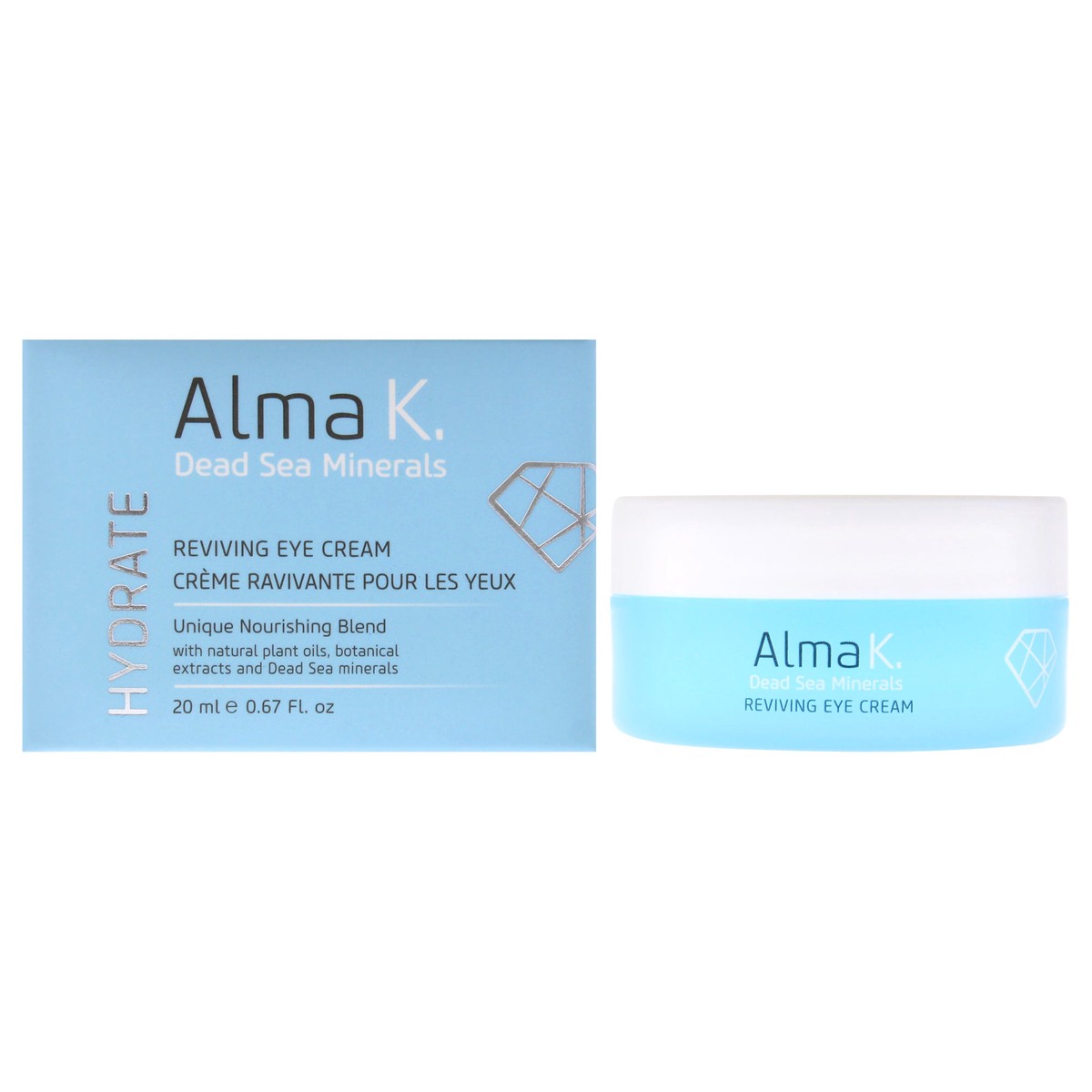 Alma K Reviving Eye Cream by Alma K for Women - 067 oz Cream