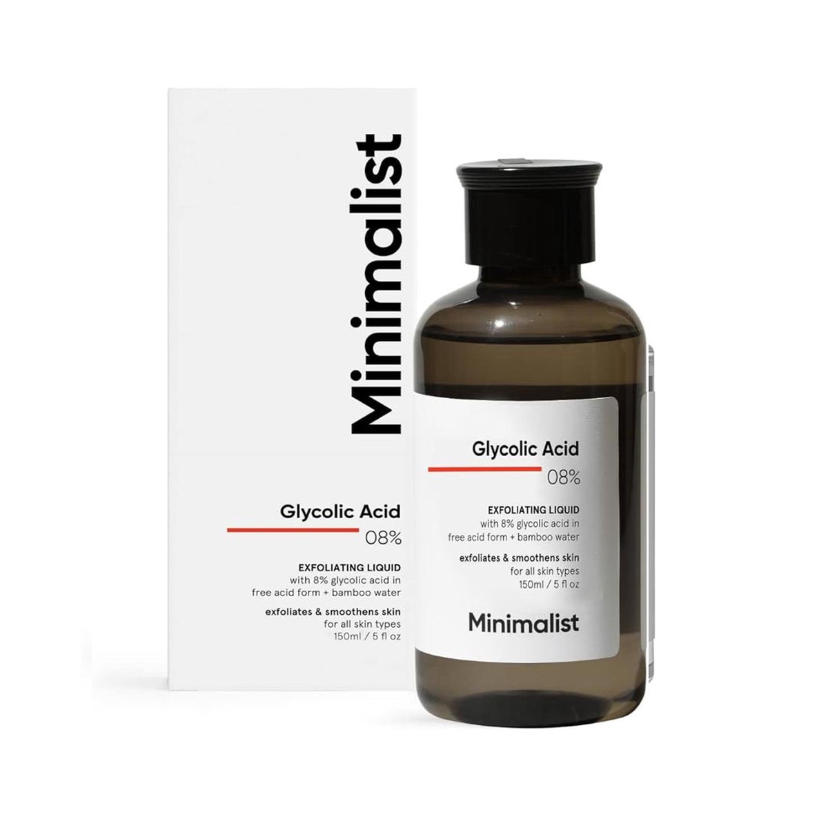 Minimalist Glycolic Acid 8 Exfoliating Liquid