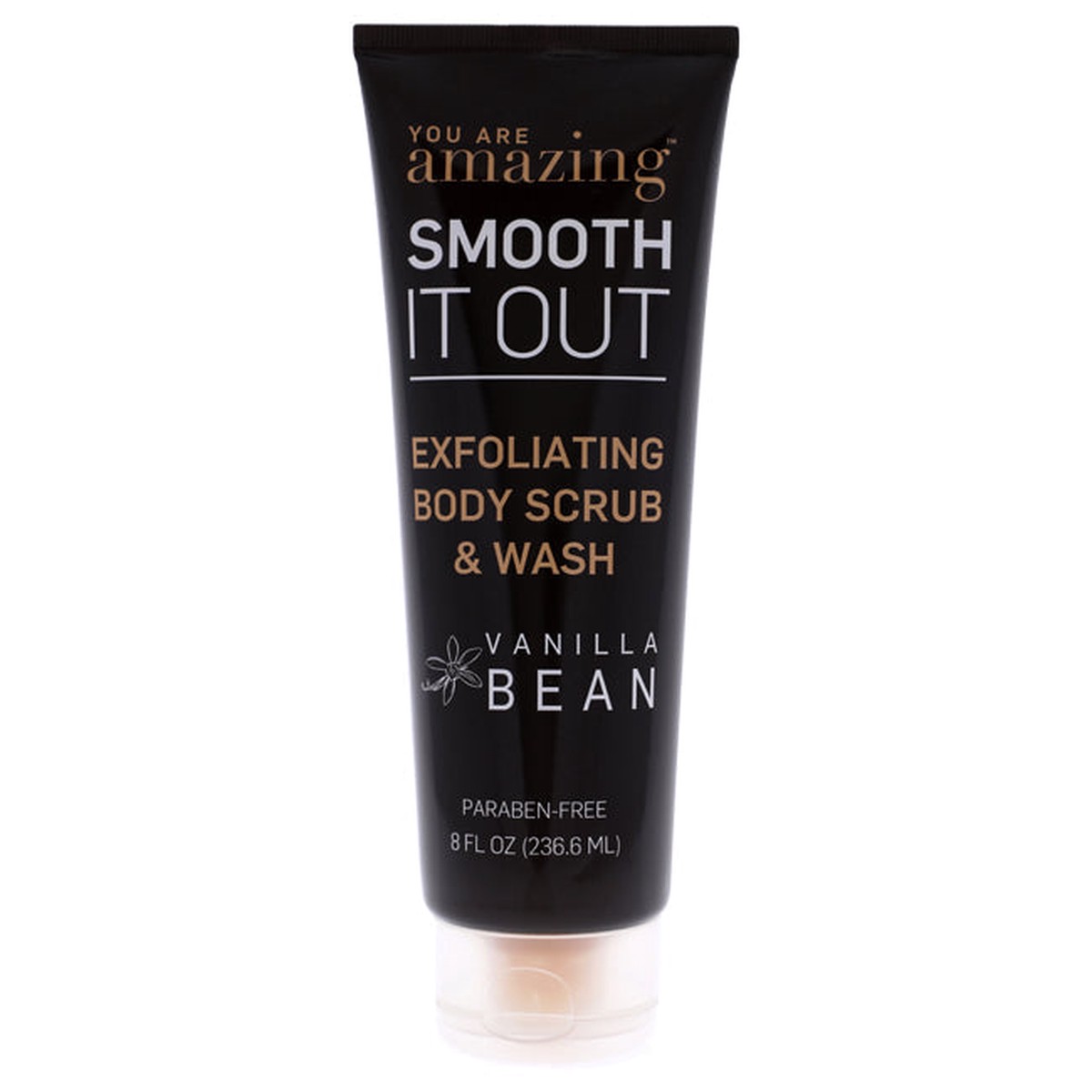 You Are Amazing Exfoliating Body Scrub and Wash - Vanilla Bean by You Are Amazing for Women - 8 oz Scrub