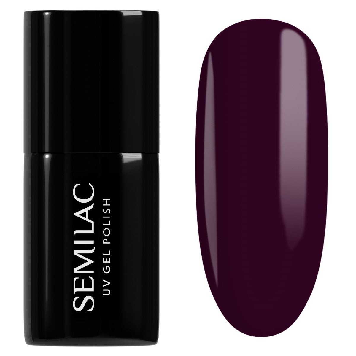 099 UV Hybrid Semilac Dark Purple Wine 7ml