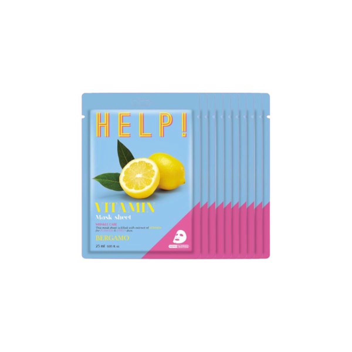 Bergamo Help Mask Pack Vitamin 25ml 10ea