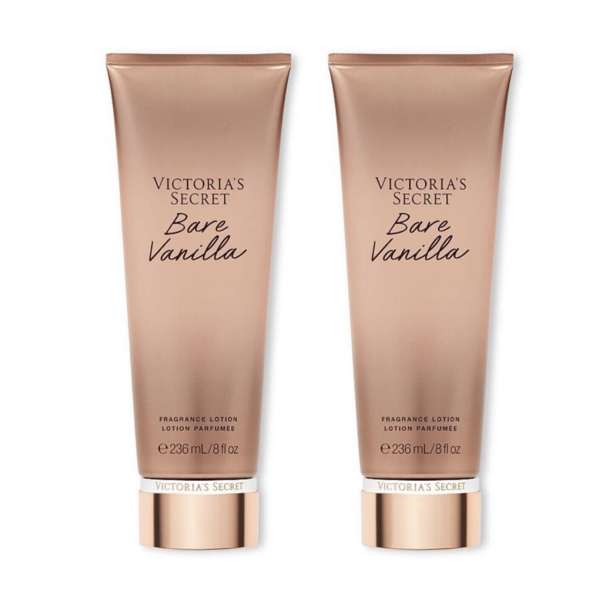Victorias Secret Bare Vanilla Fragrance Body Lotion 236ml8 oz - Pack of 2