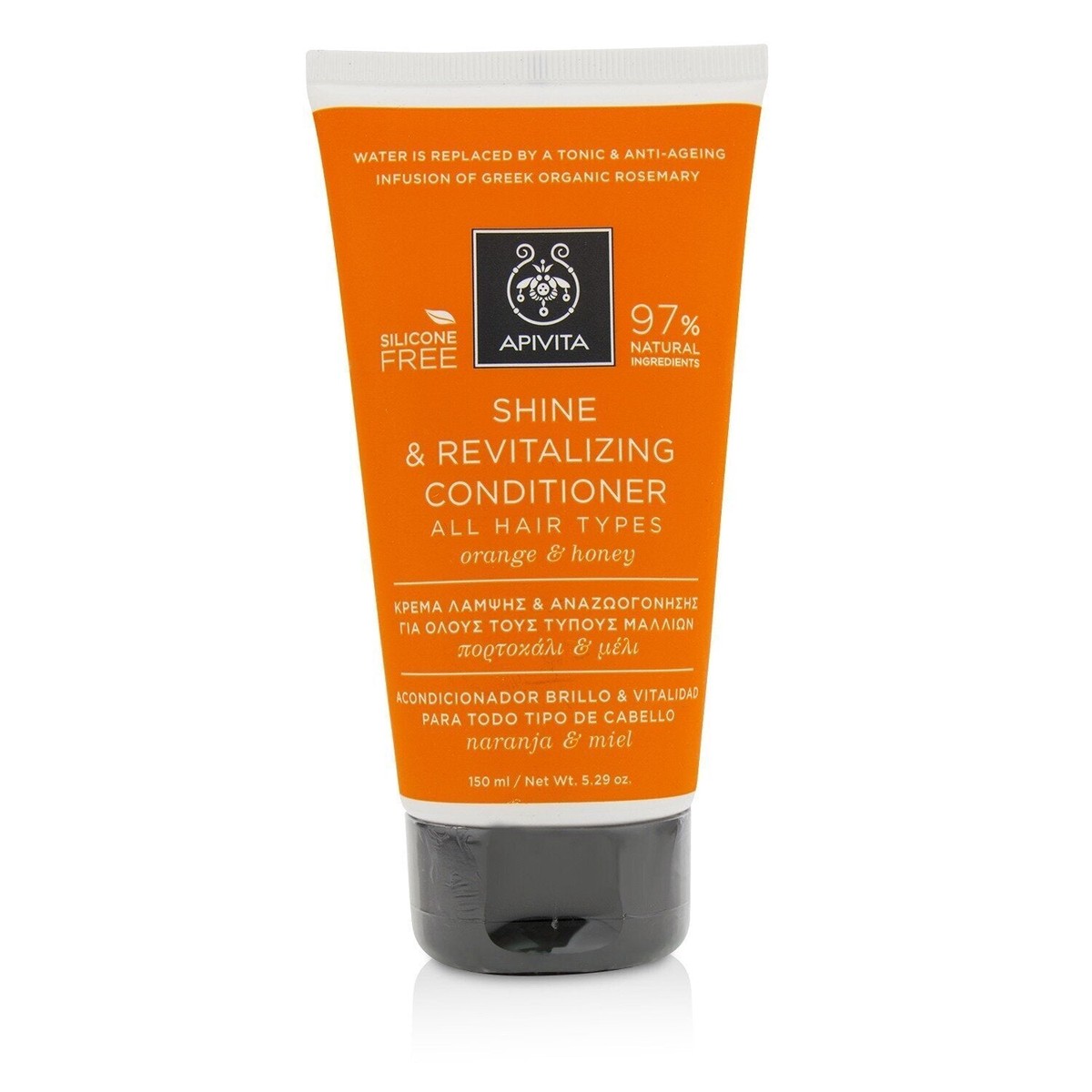 Apivita Shine Revitalizing Conditioner with Orange Honey 150ml507oz