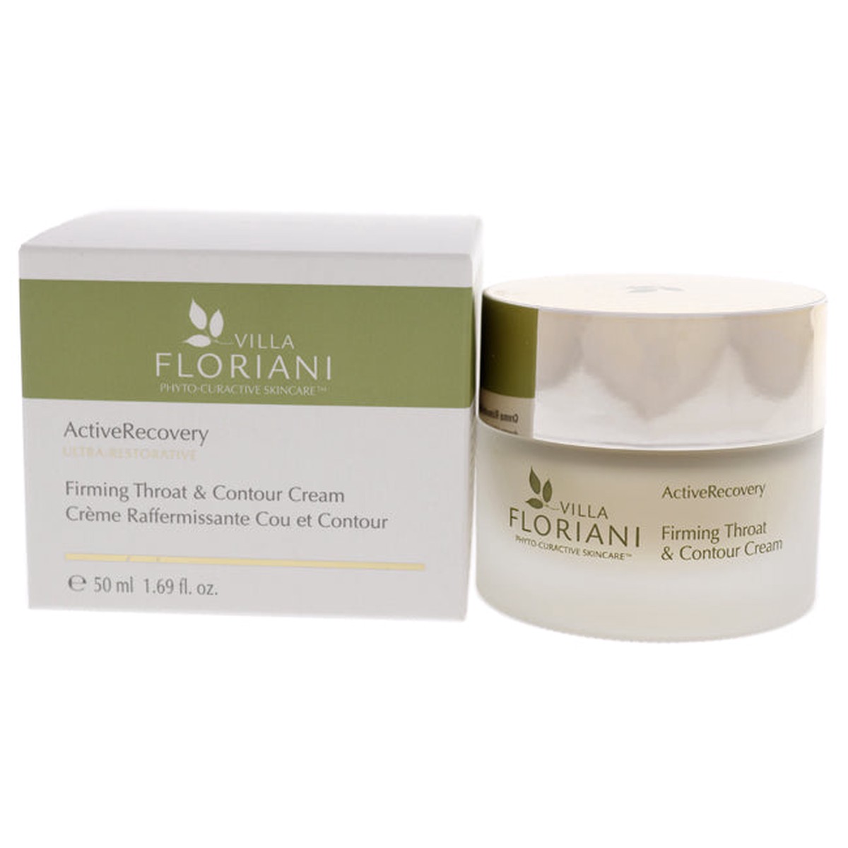 Villa Floriani Firming Throat and Contour Cream by Villa Floriani for Women - 169 oz Cream