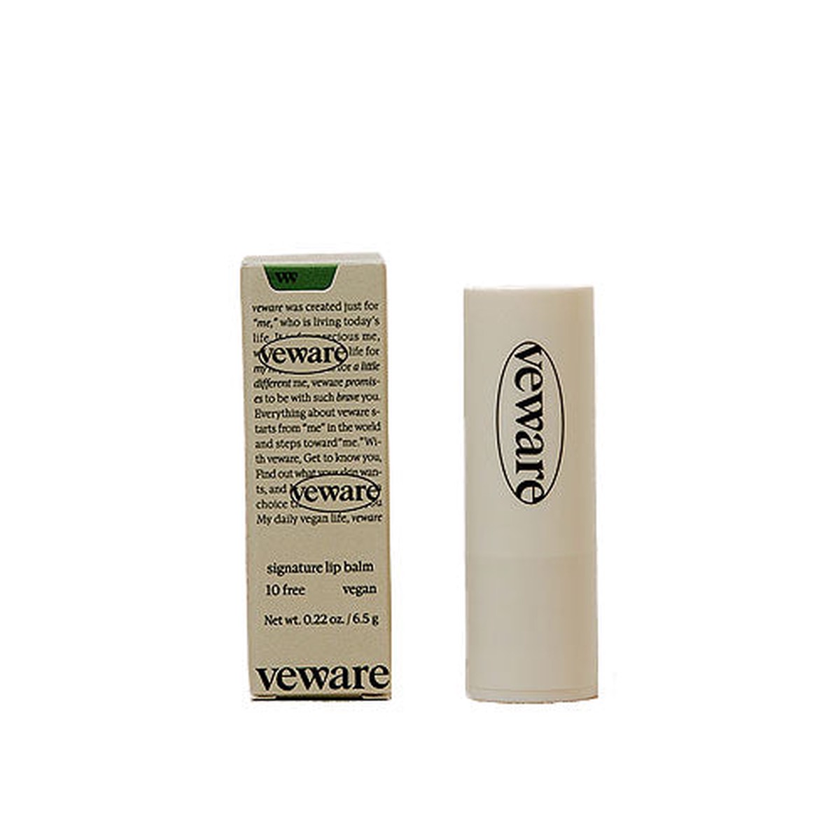 VEWARE vegan signature lip balm 65g