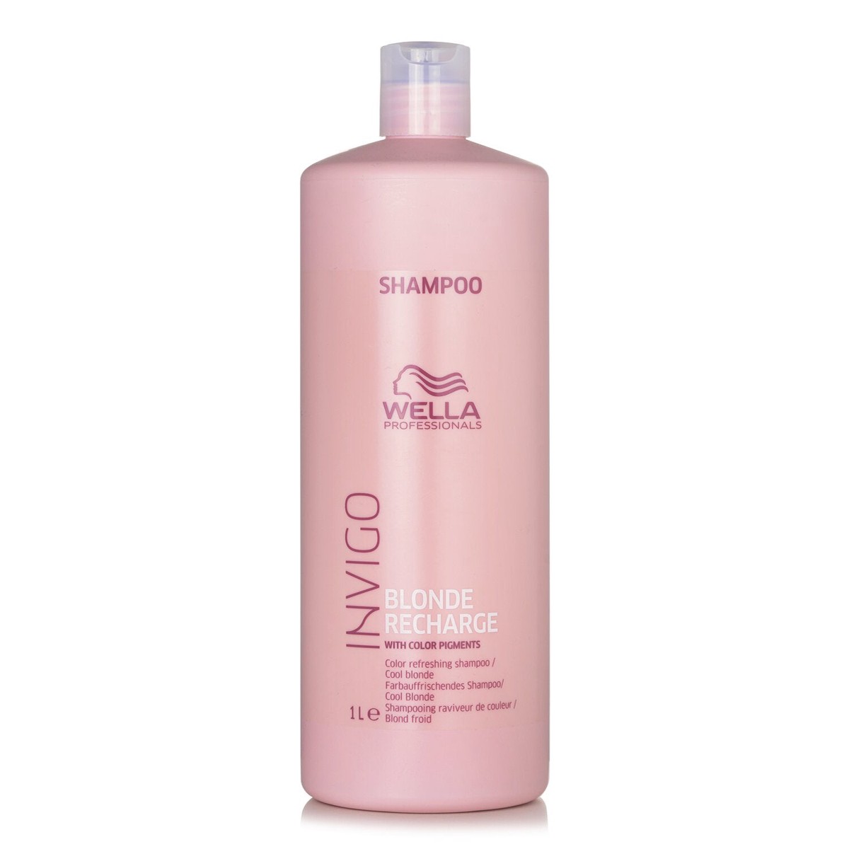 Wella Invigo Blonde Recharge Color Refreshing Shampoo - Cool Blonde 1000ml