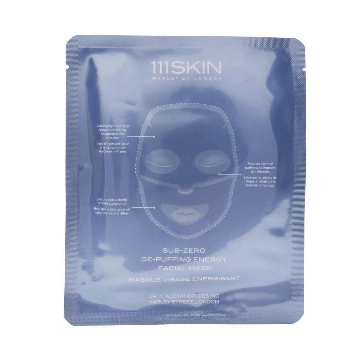 111Skin Sub-Zero De-Puffing Energy Facial Mask 5x30ml101oz